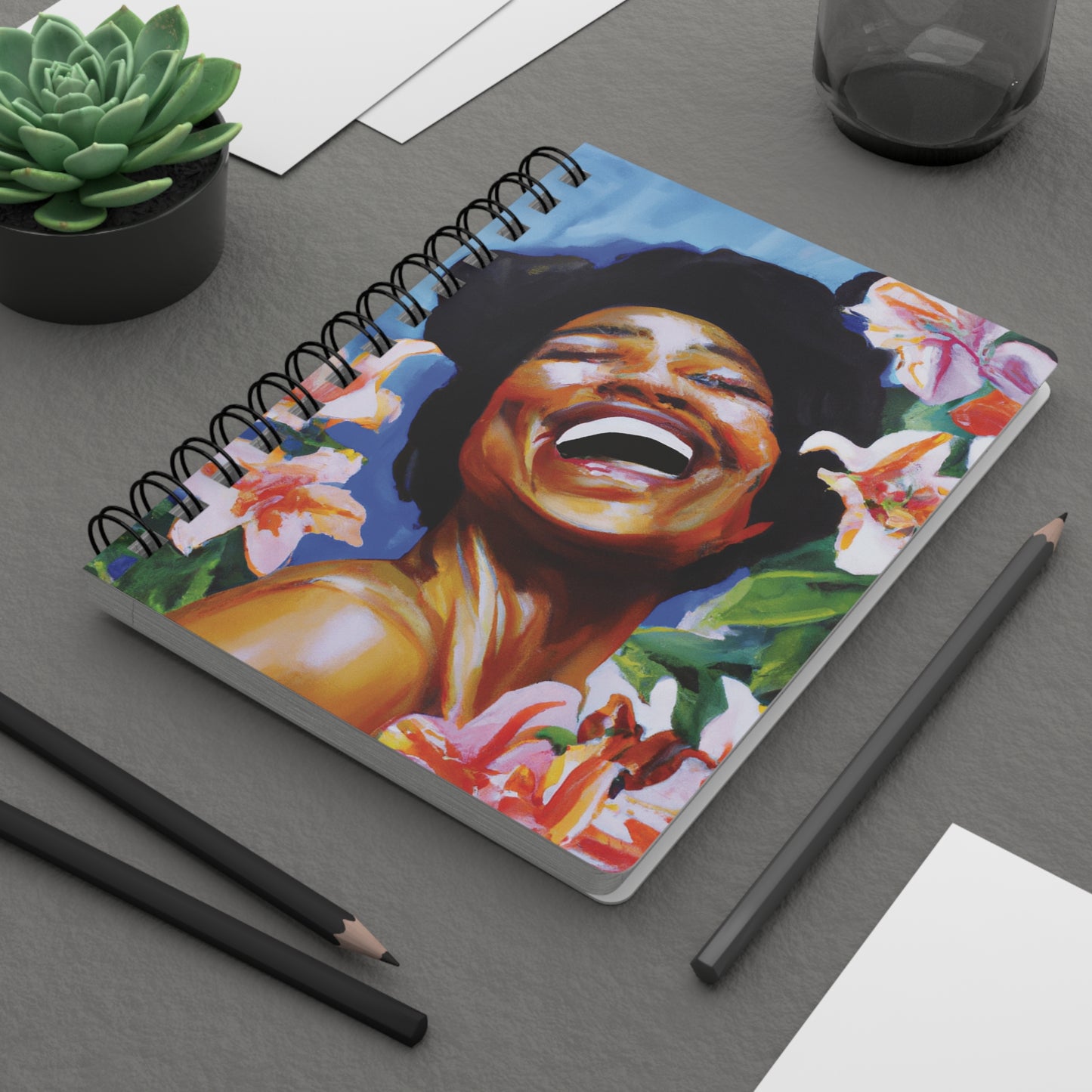 Rejoice Spiral Bound Notebooks and Journals with 2023-2024 Year-at-a-Glance Calendar