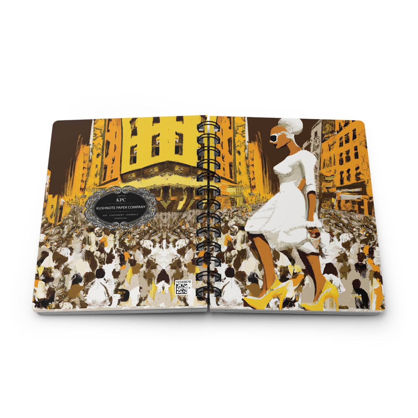Official Spiral Bound Notebooks and Journals with 2023-2024 Year-at-a-Glance Calendar