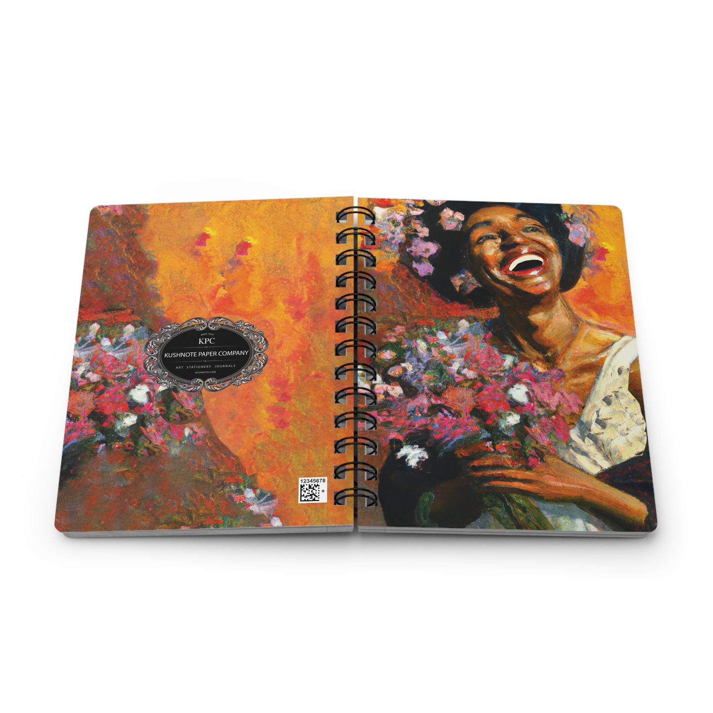 Diamonds and Pearls Spiral Bound Notebooks and Journals with 2023-2024 Year-at-a-Glance Calendar