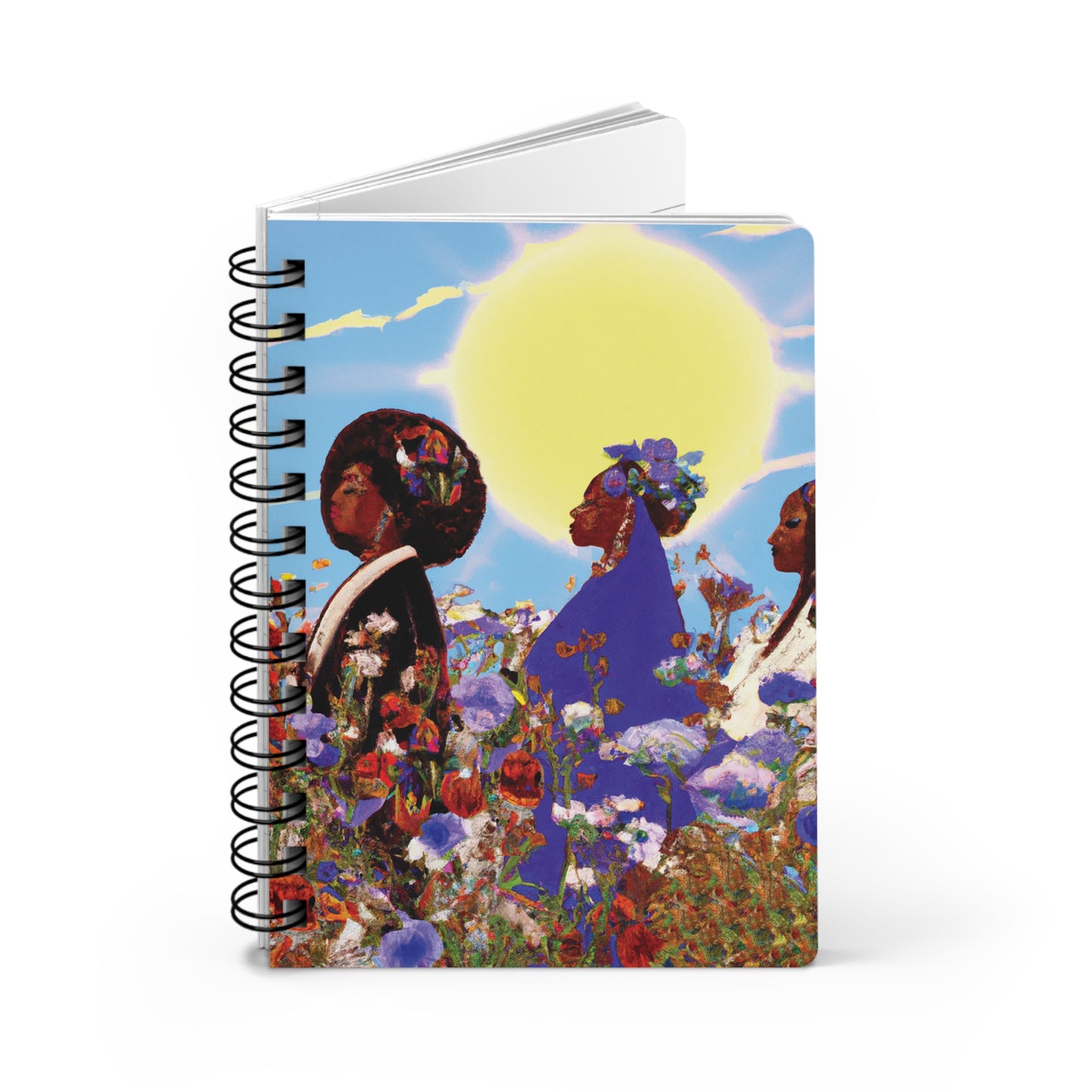 Beautiful Ones Spiral Bound Notebooks and Journals with 2023-2024 Year-at-a-Glance Calendar