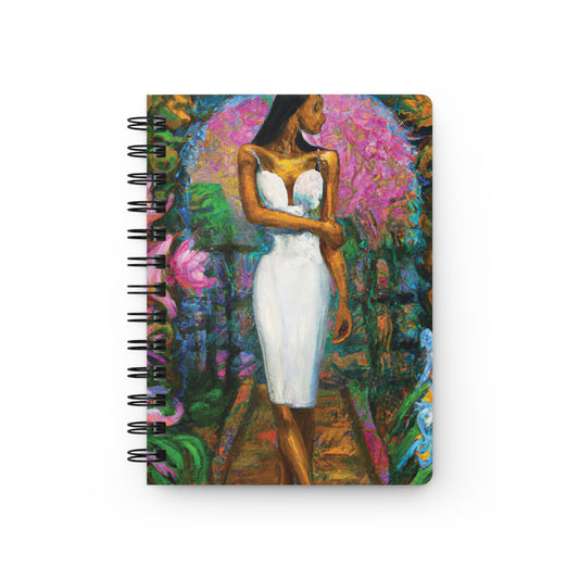 Patience Spiral Bound Notebooks and Journals with 2023-2024 Year-at-a-Glance Calendar