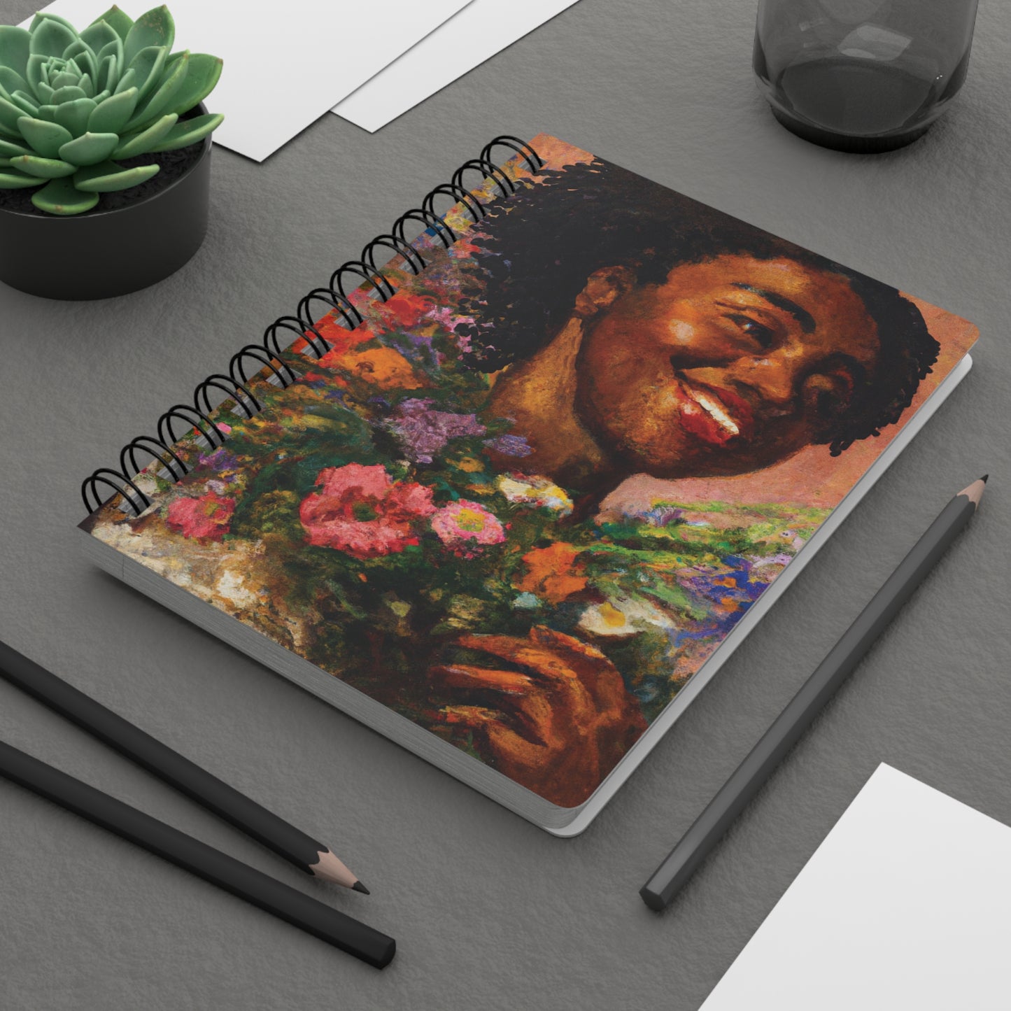 Isn't She Lovely Spiral Bound Notebooks and Journals with 2023-2024 Year-at-a-Glance Calendar