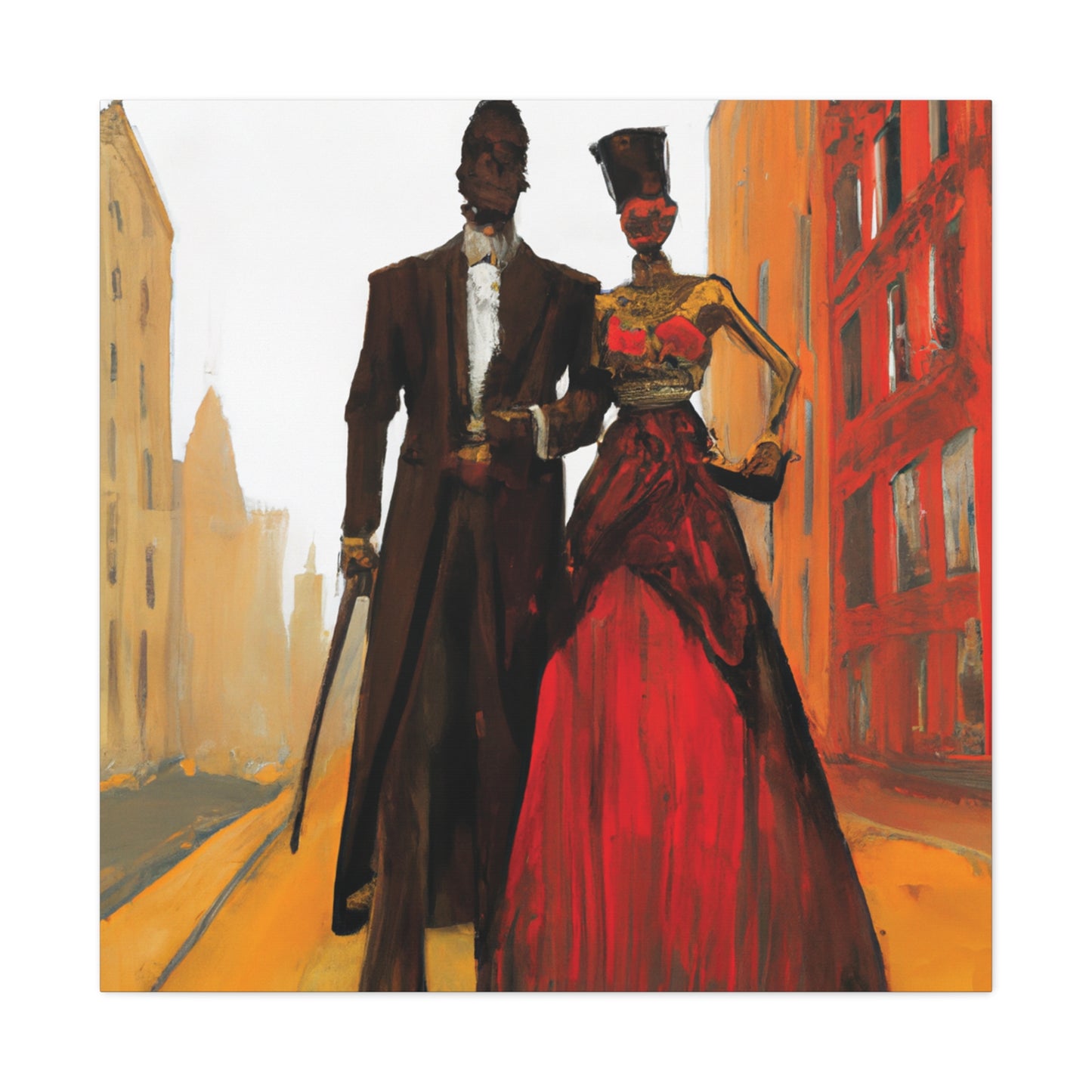 We Came in the Door Canvas Gallery Wraps