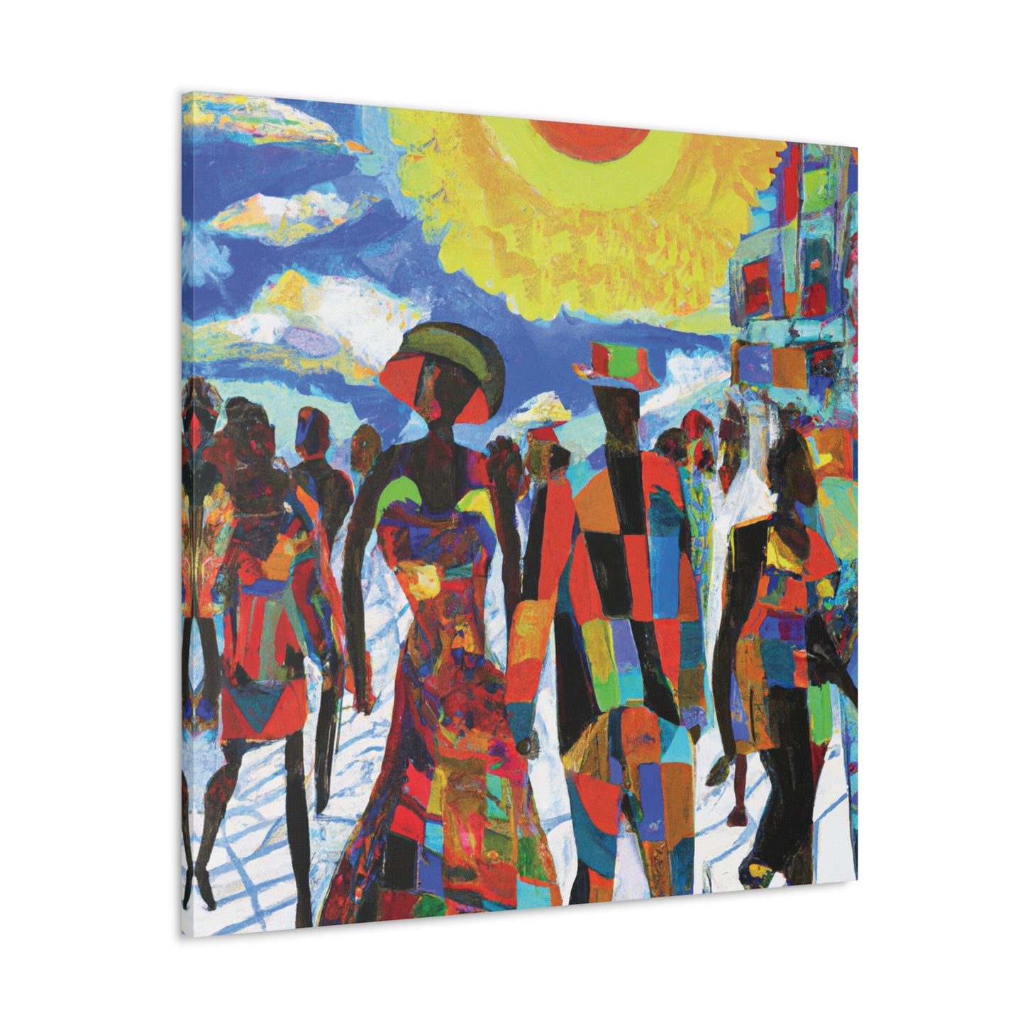 Town Square Canvas Gallery Wraps