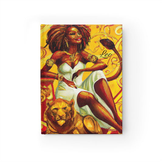 Sun Goddess Hardcover Journal - Ruled Line
