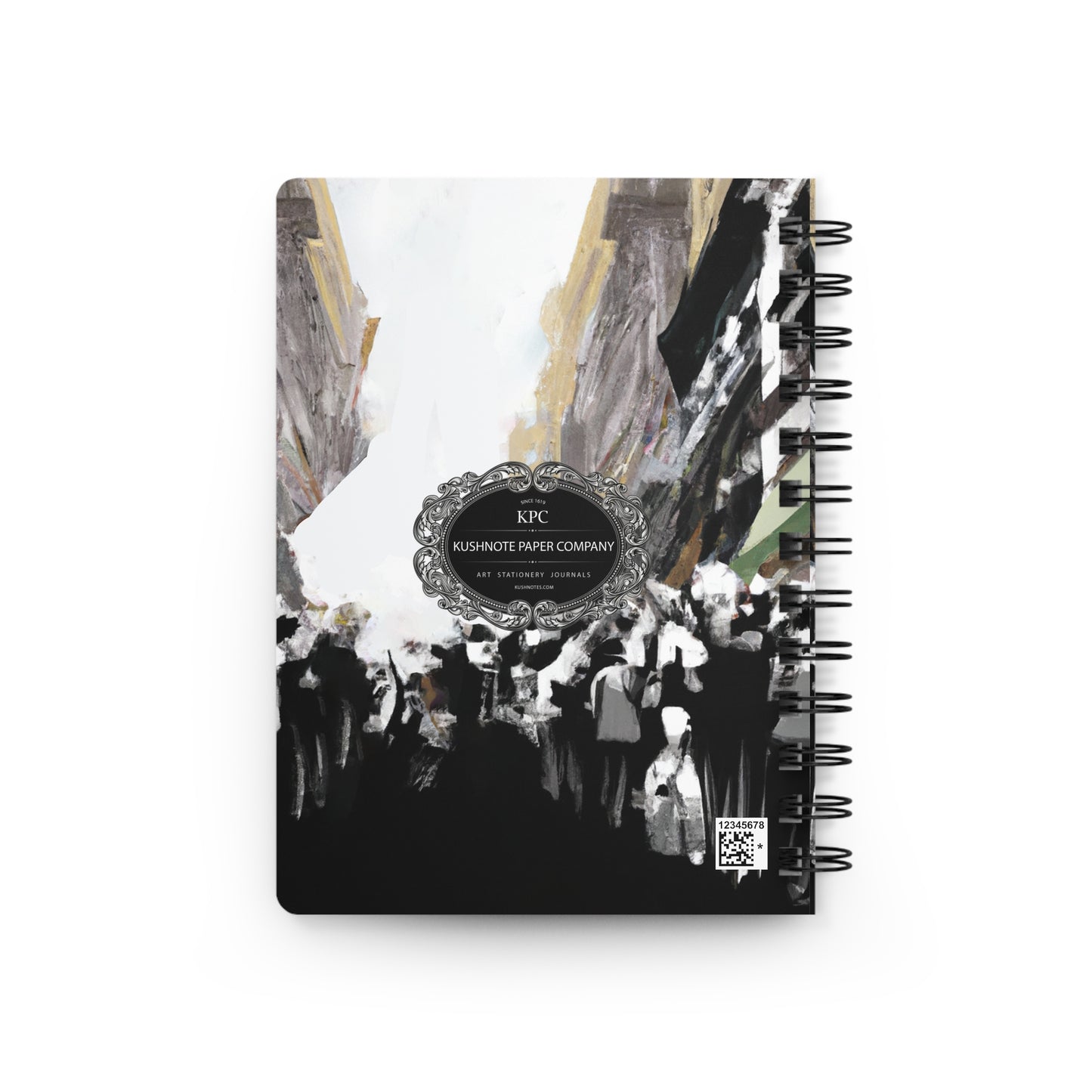 Flossy Nia Spiral Bound Notebooks and Journals with 2023-2024 Year-at-a-Glance Calendar