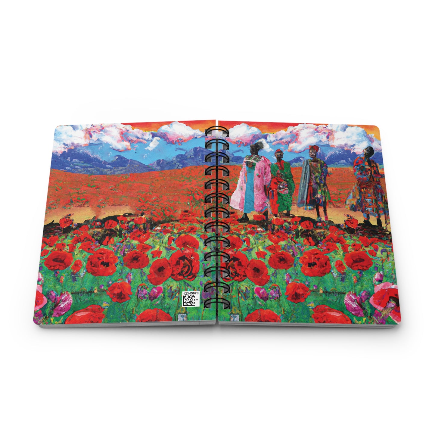 Yesmad Spiral Bound Notebooks and Journals with 2023-2024 Year-at-a-Glance Calendar