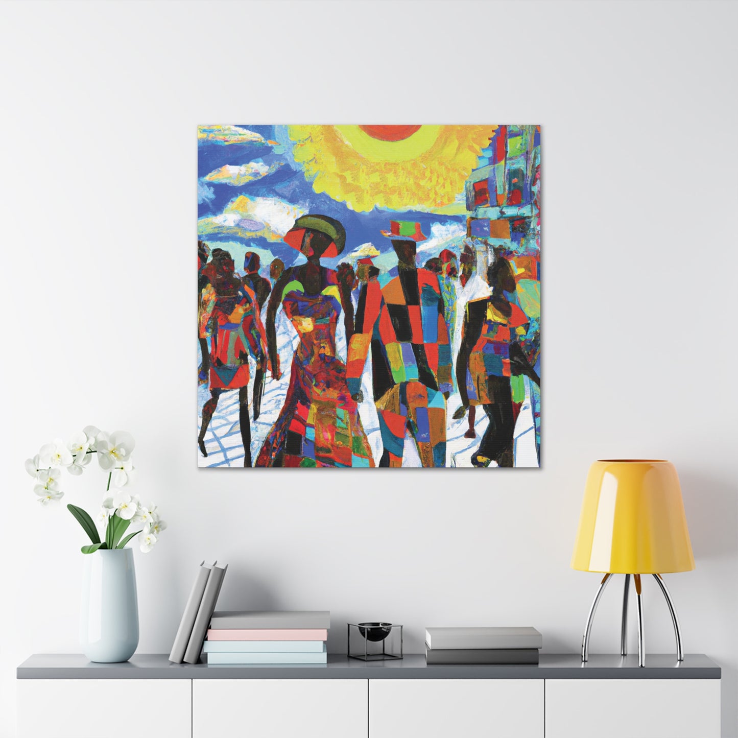 Town Square Canvas Gallery Wraps
