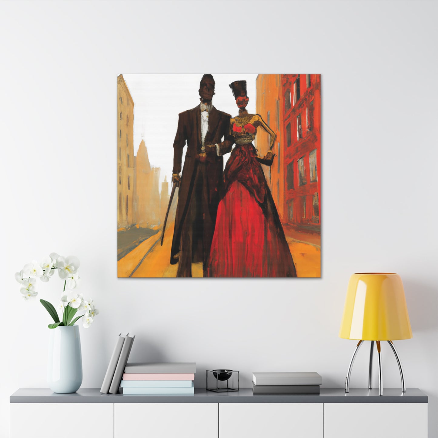 We Came in the Door Canvas Gallery Wraps