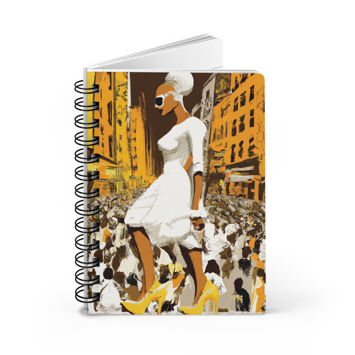Official Spiral Bound Notebooks and Journals with 2023-2024 Year-at-a-Glance Calendar