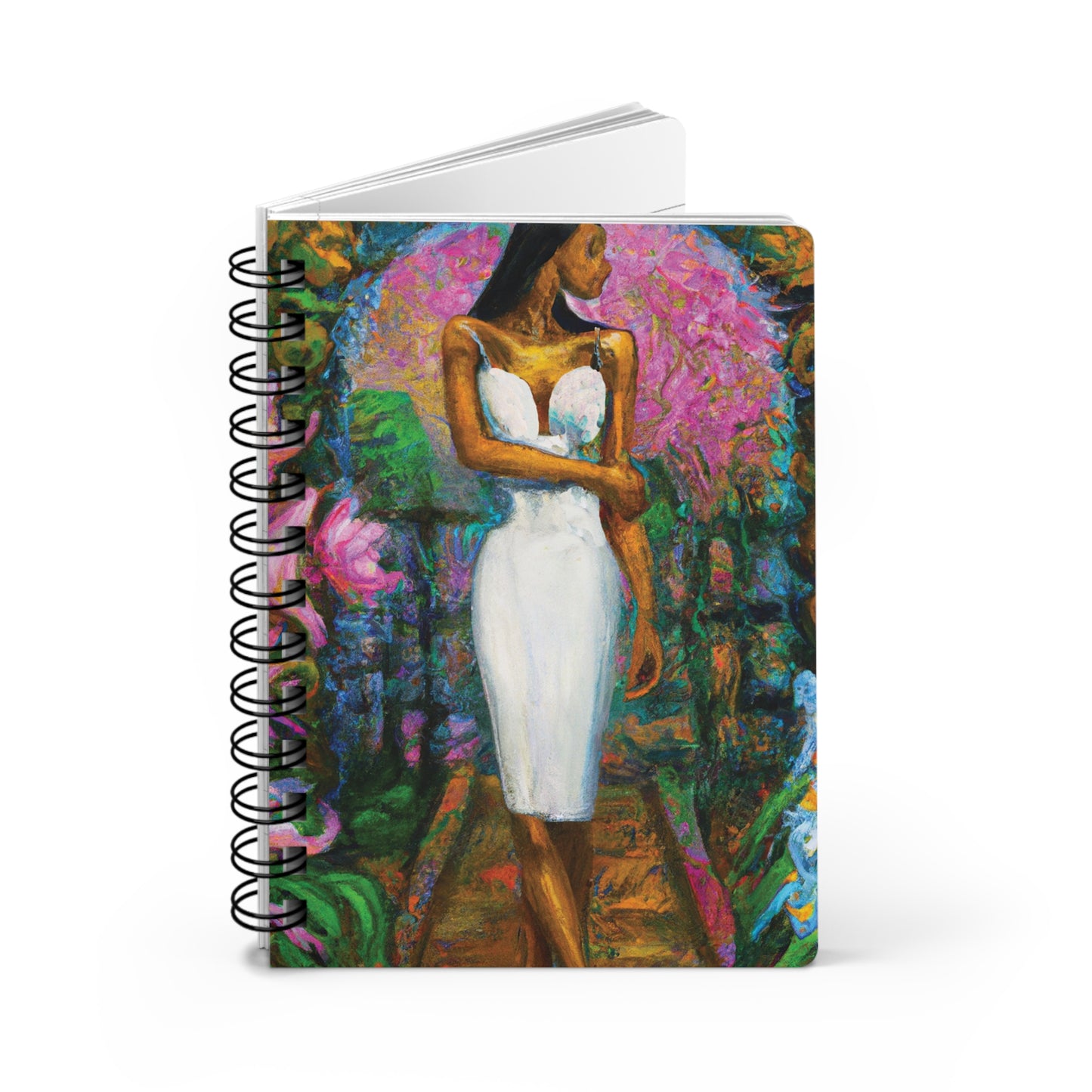 Patience Spiral Bound Notebooks and Journals with 2023-2024 Year-at-a-Glance Calendar