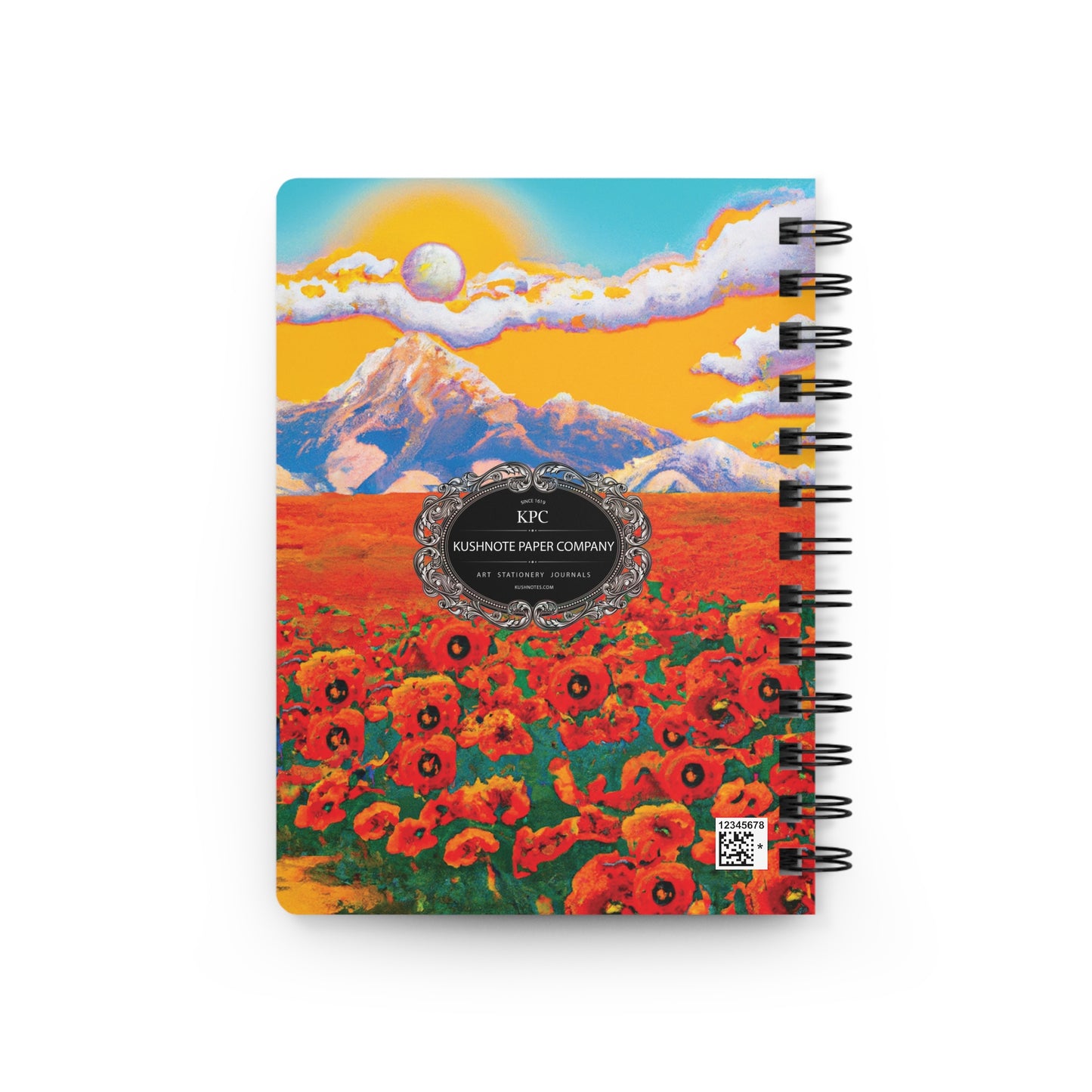 Naturally Devine Spiral Bound Notebooks and Journals with 2023-2024 Year-at-a-Glance Calendar