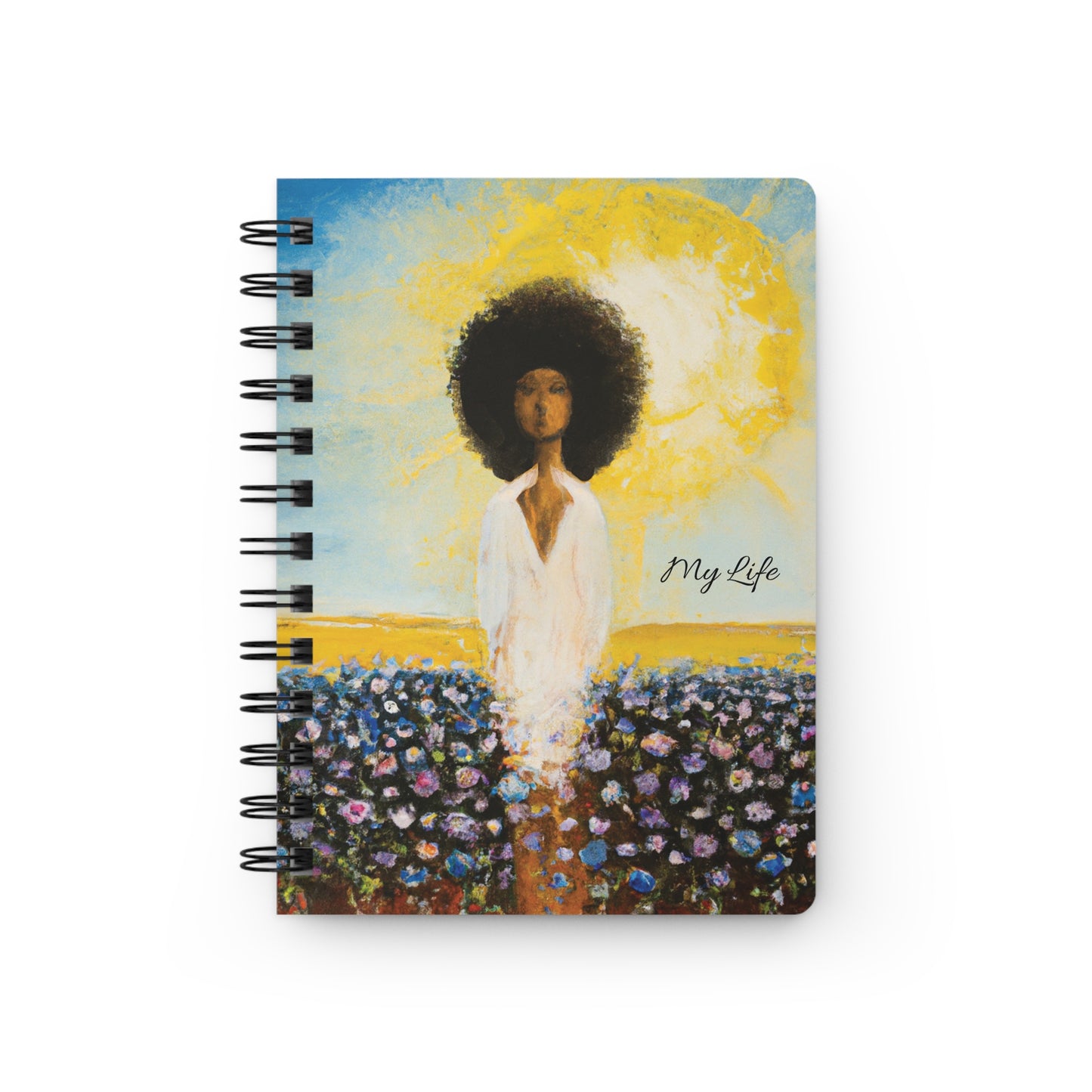 My Life Spiral Bound Notebooks and Journals with 2023-2024 Year-at-a-Glance Calendar