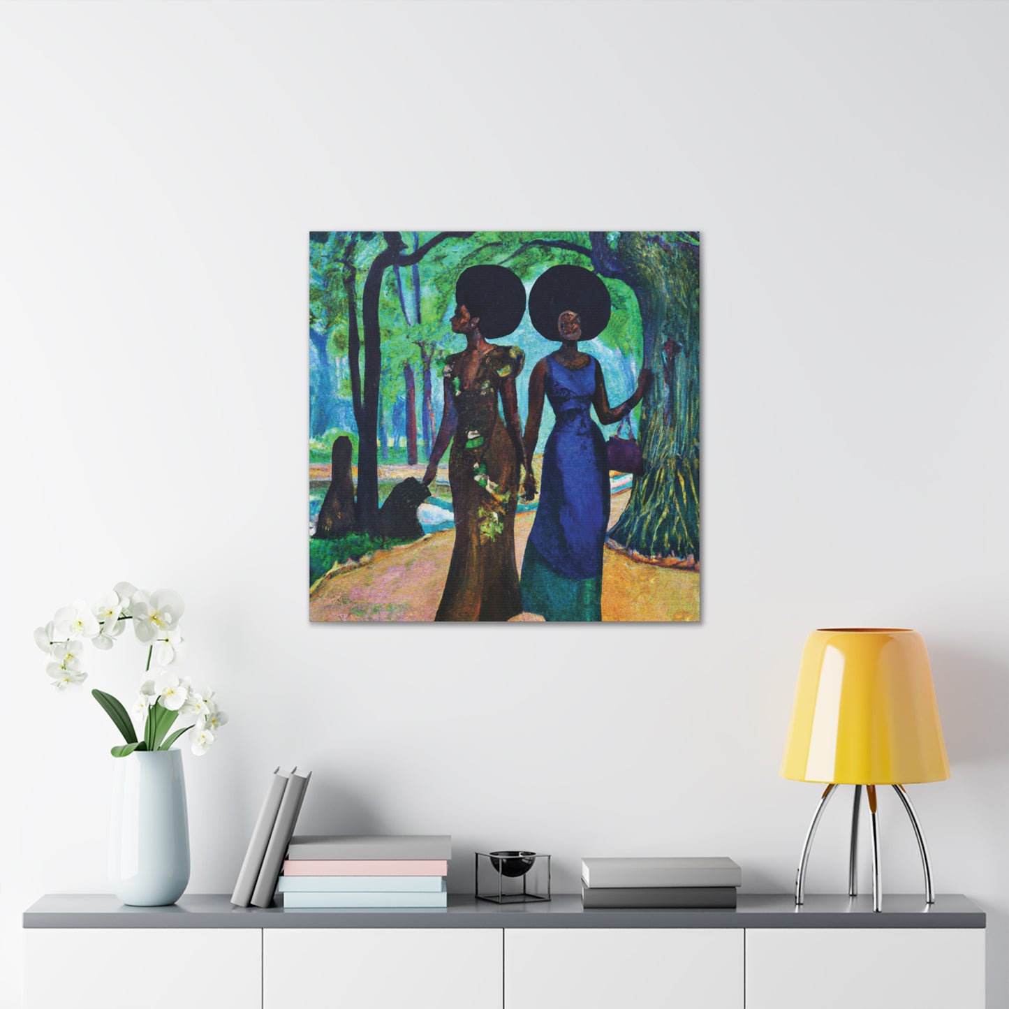 Blue Topaz Canvas Gallery Wraps