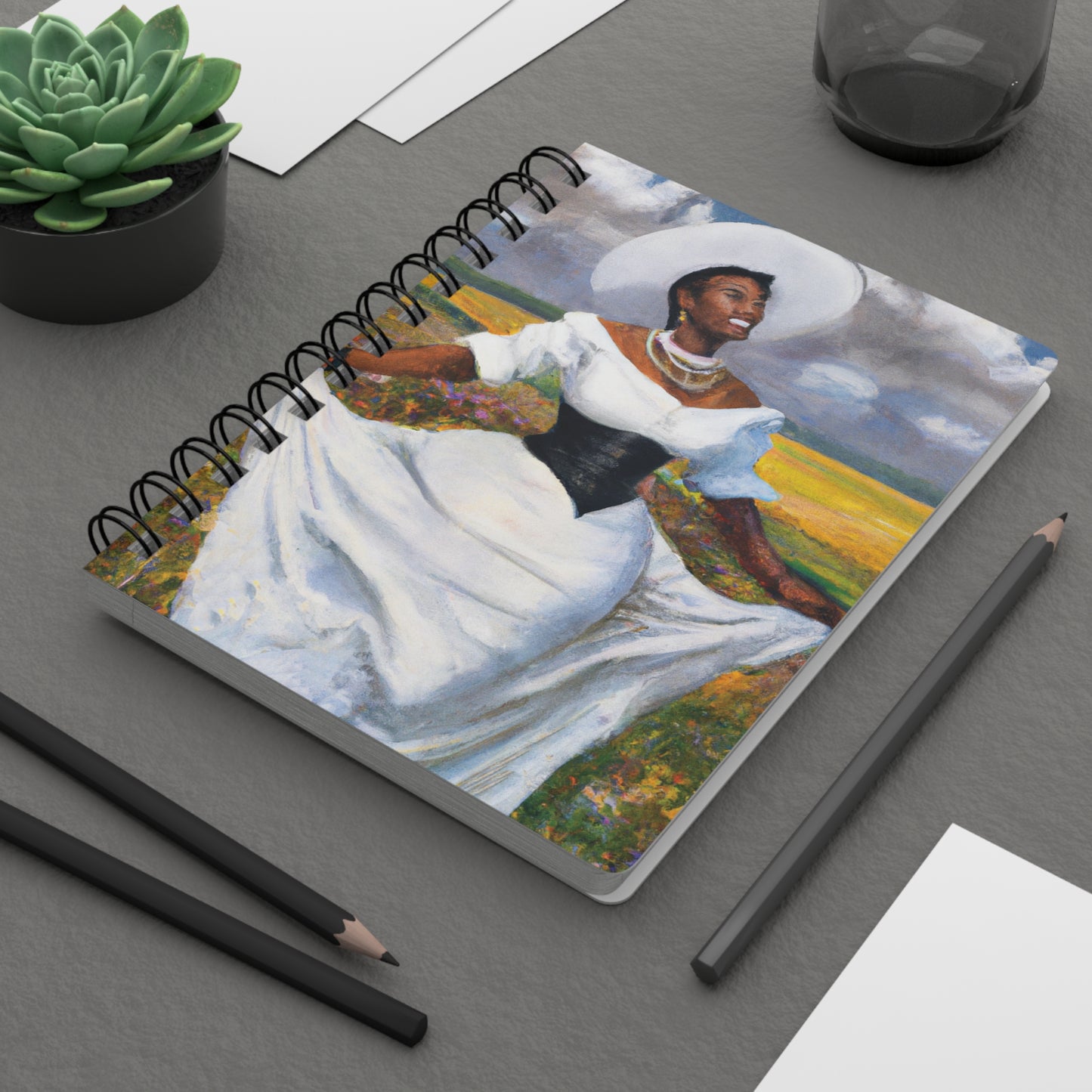 Ann Spiral Bound Notebooks and Journals with 2023-2024 Year-at-a-Glance Calendar