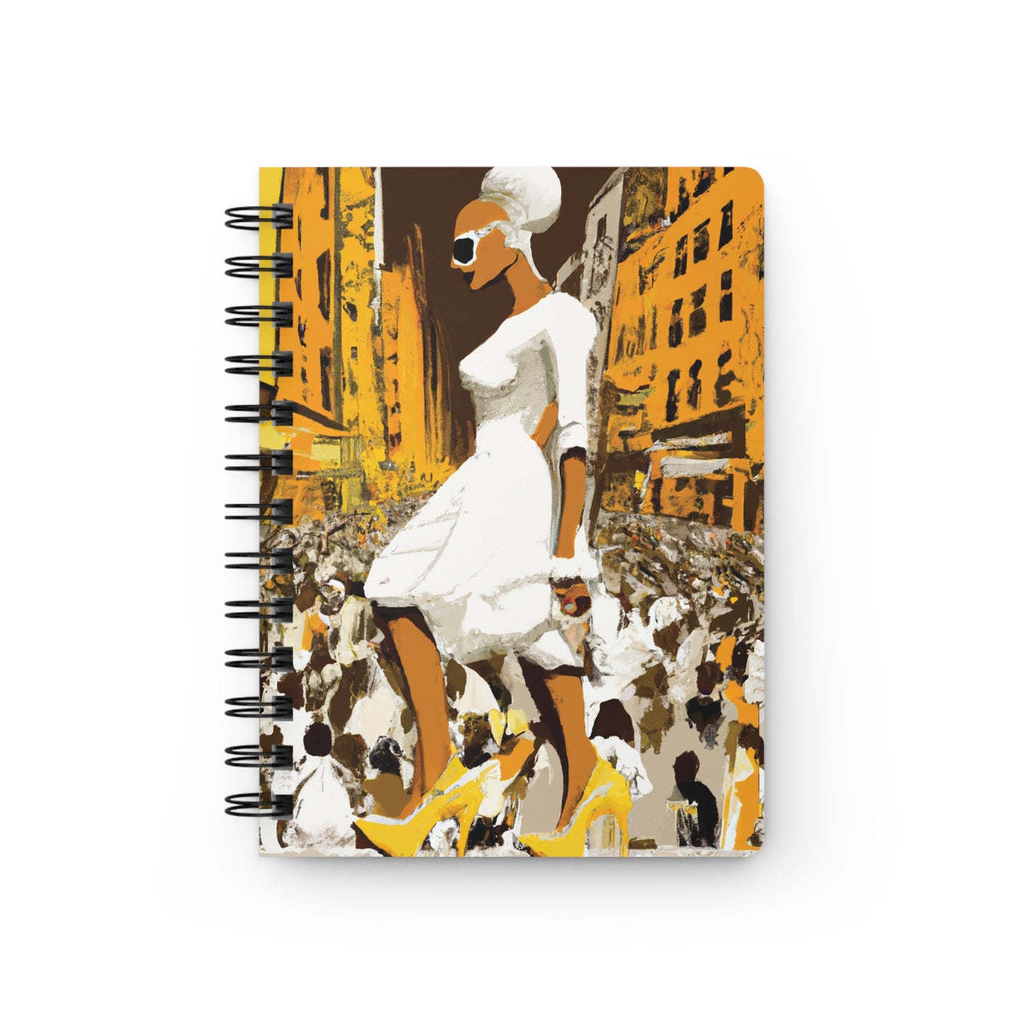 Official Spiral Bound Notebooks and Journals with 2023-2024 Year-at-a-Glance Calendar
