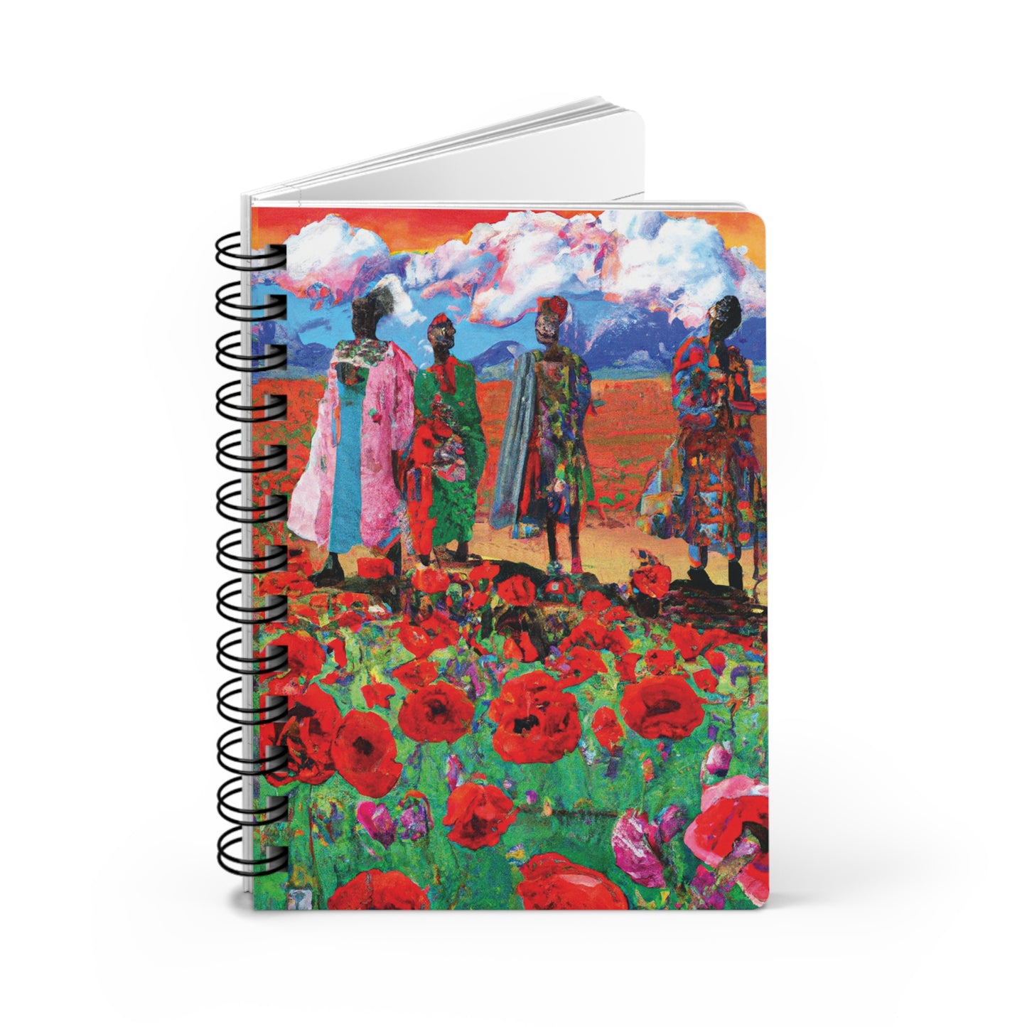 Yesmad Spiral Bound Notebooks and Journals with 2023-2024 Year-at-a-Glance Calendar