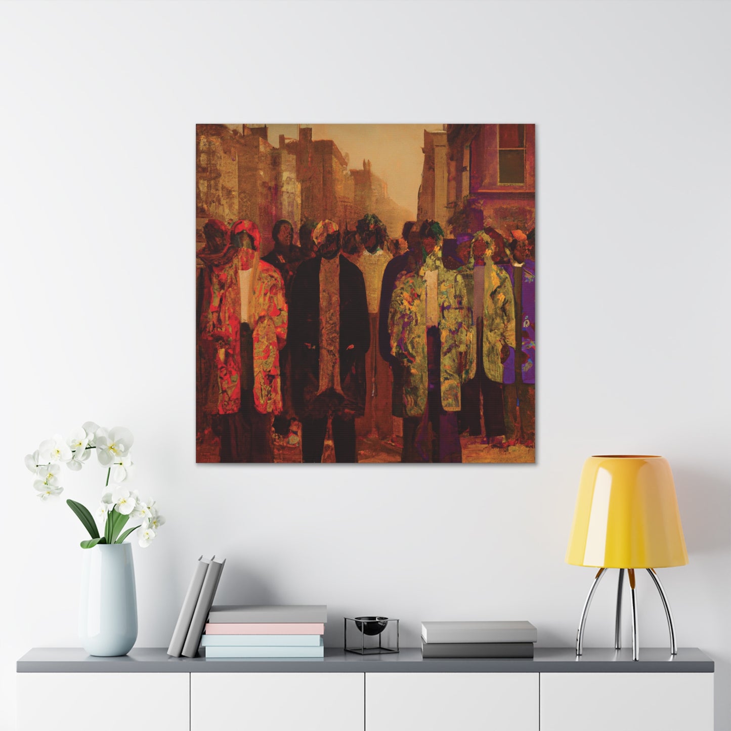 The Village Men Canvas Gallery Wraps