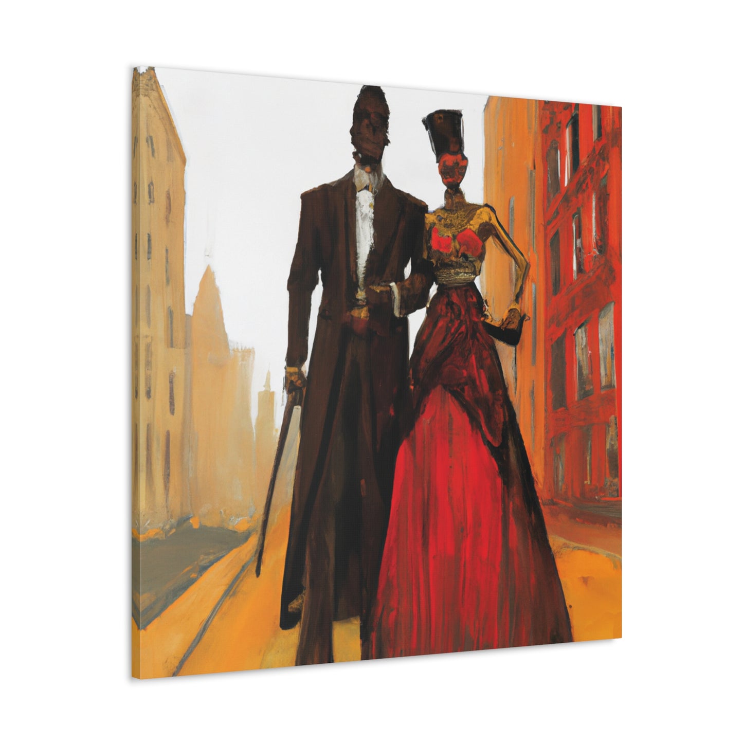 We Came in the Door Canvas Gallery Wraps
