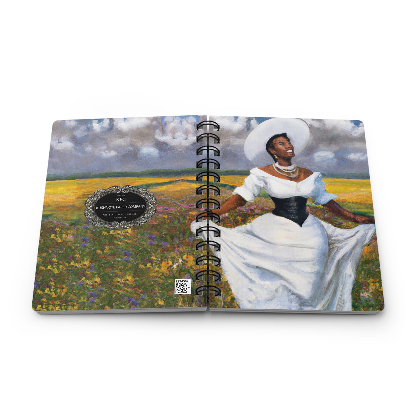 Ann Spiral Bound Notebooks and Journals with 2023-2024 Year-at-a-Glance Calendar
