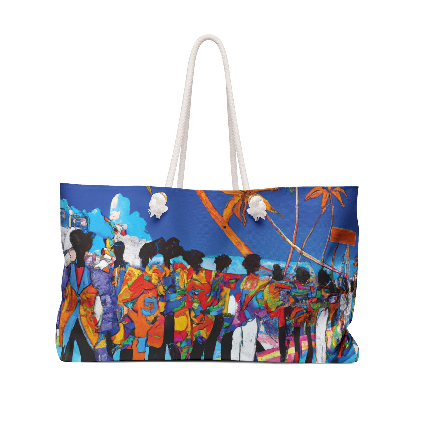 Tropical Wave Weekender Bag