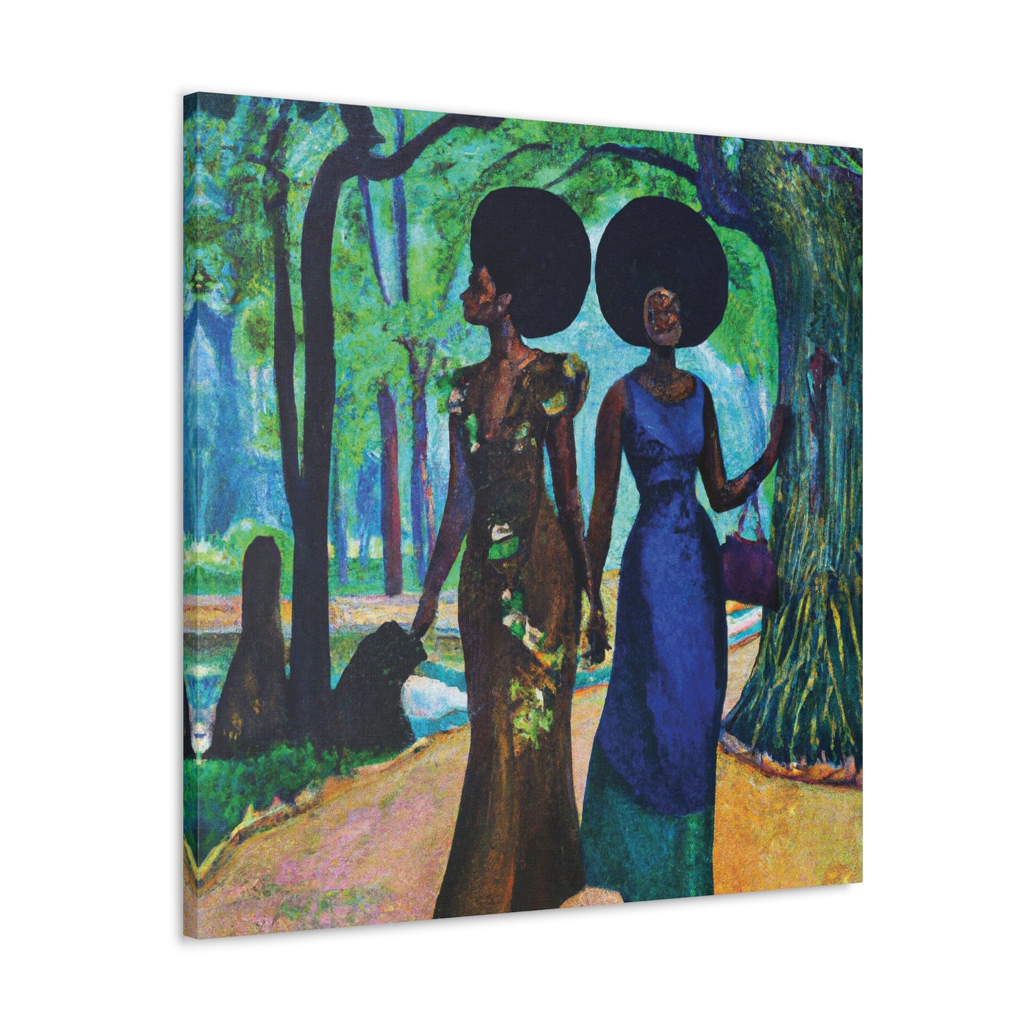 Blue Topaz Canvas Gallery Wraps