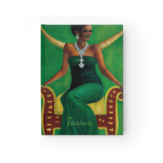 Mother Taurus Hardcover Journal - Ruled Line