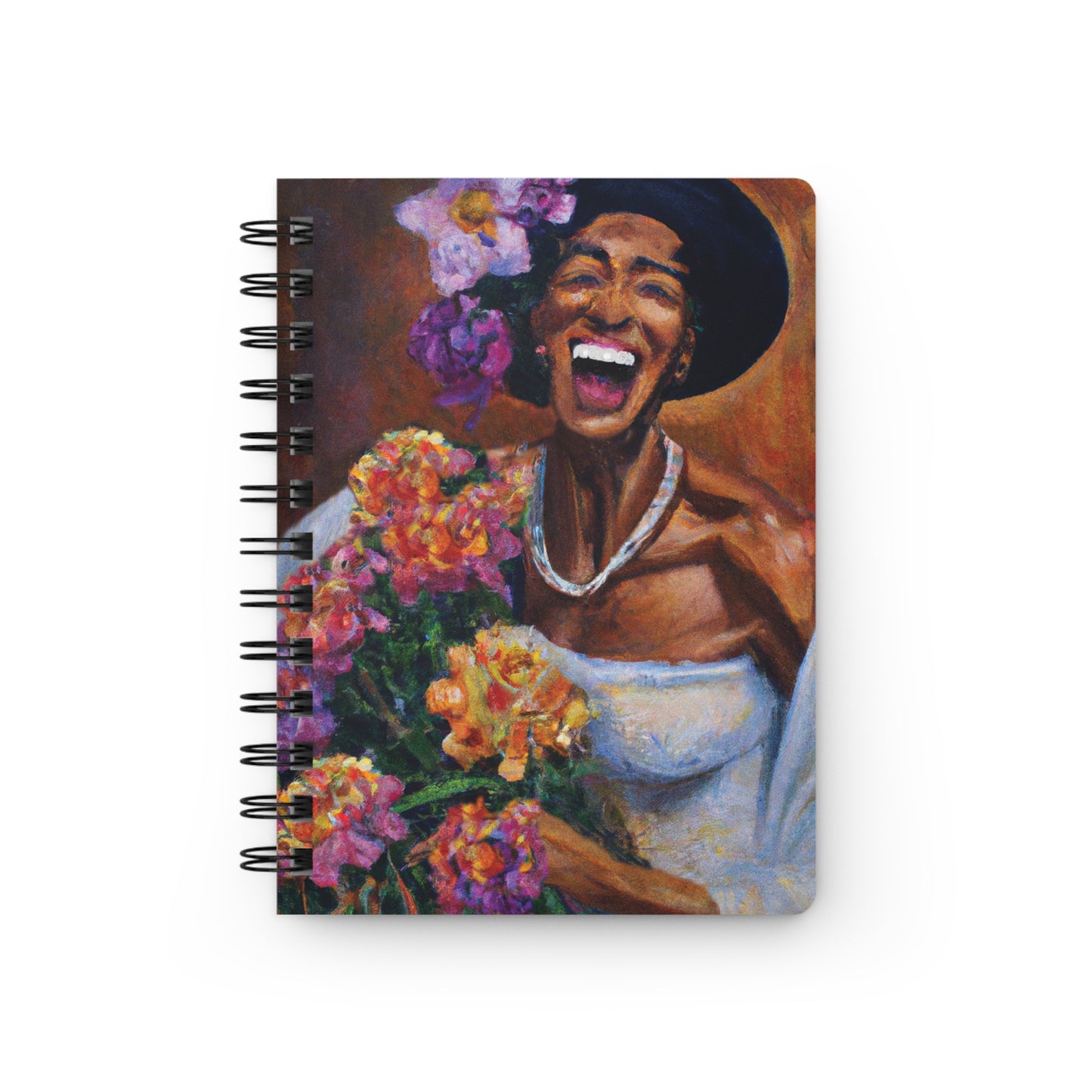 Pearls and Lace Spiral Bound Notebooks and Journals with 2023-2024 Year-at-a-Glance Calendar