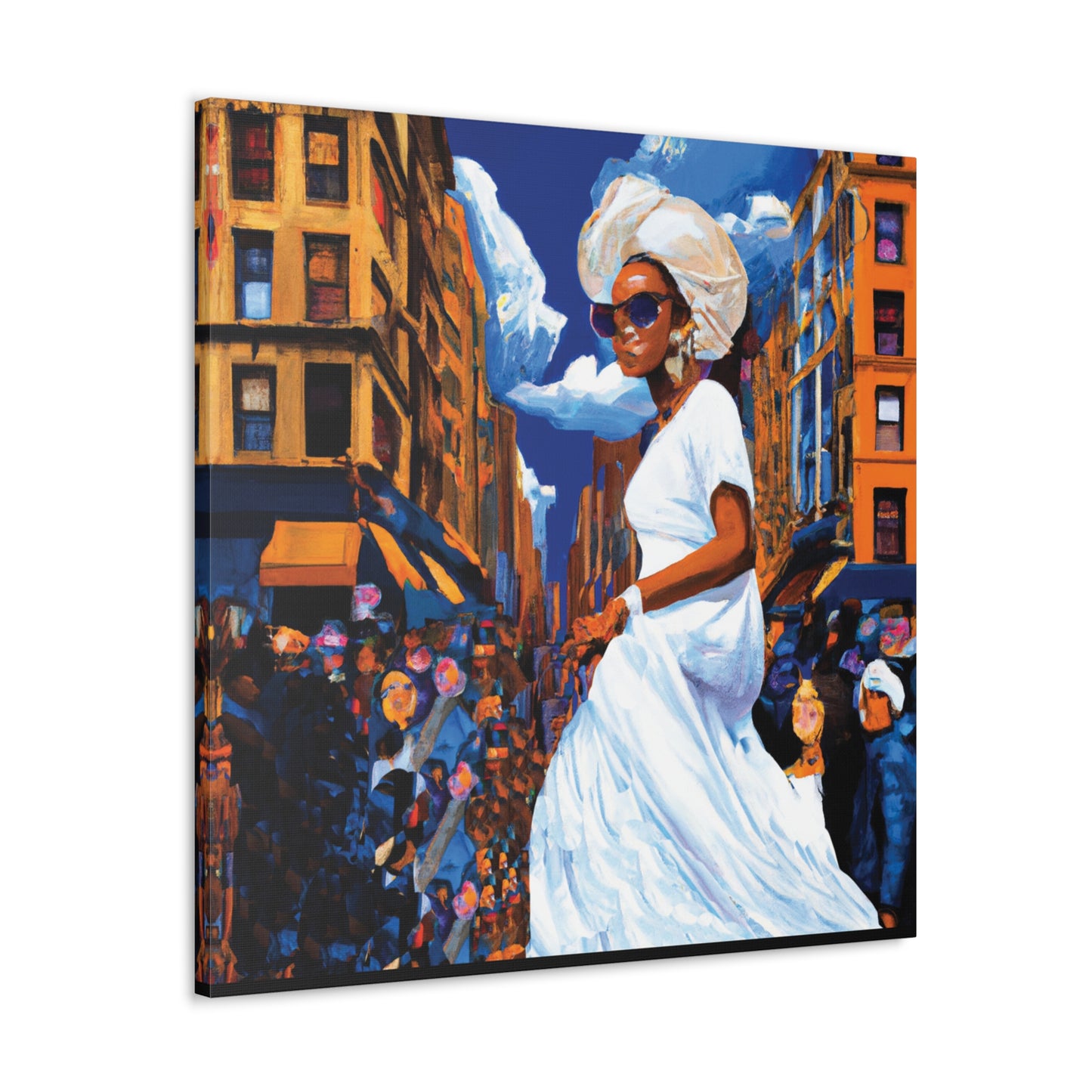 Flossy Floss Canvas Gallery Wraps