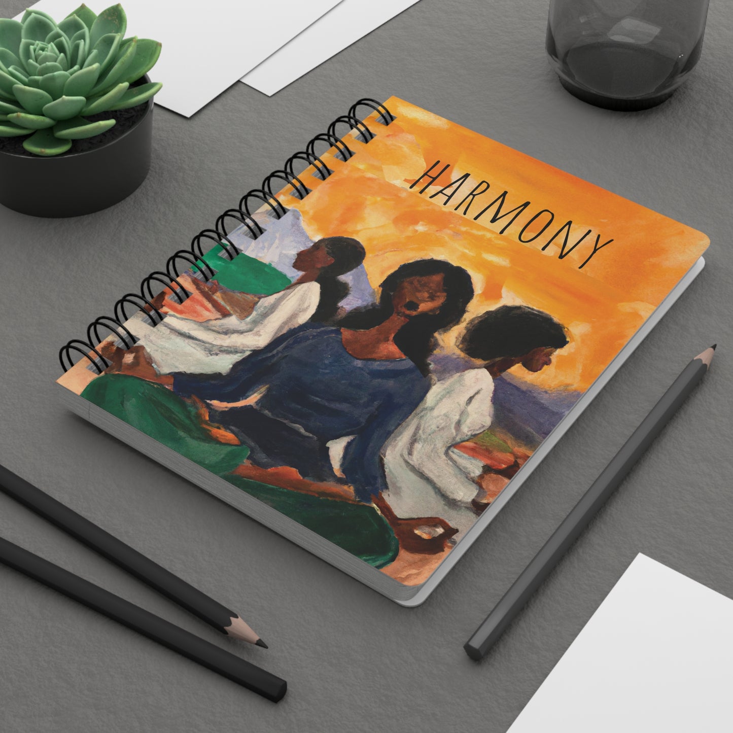 Mindset Spiral Bound Notebooks and Journals with 2023-2024 Year-at-a-Glance Calendar