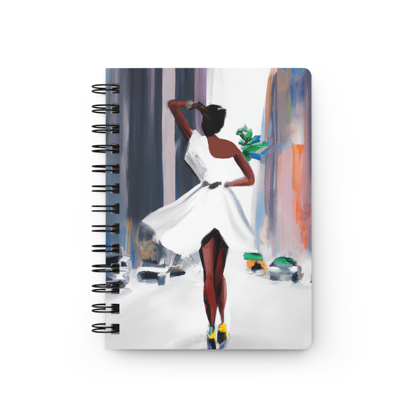 Platinum Spiral Bound Notebooks and Journals with 2023-2024 Year-at-a-Glance Calendar