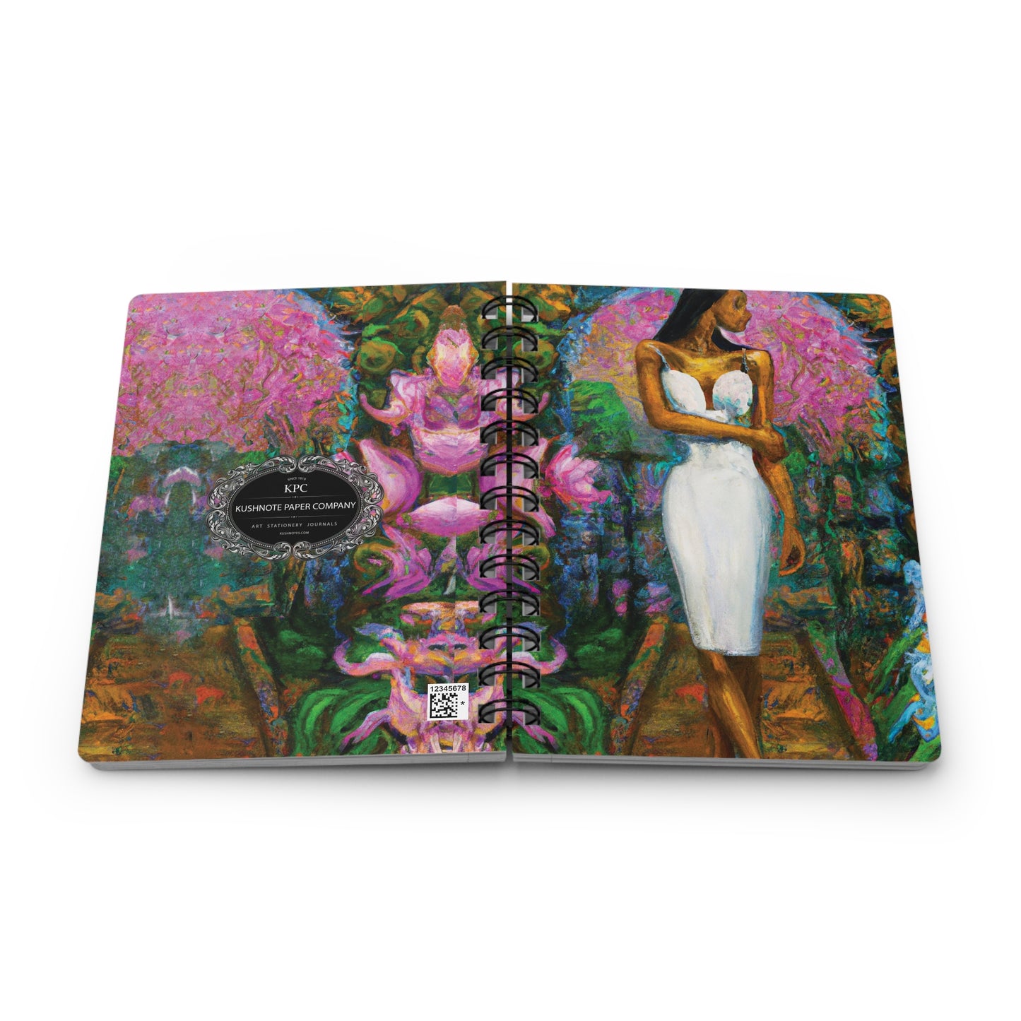 Patience Spiral Bound Notebooks and Journals with 2023-2024 Year-at-a-Glance Calendar