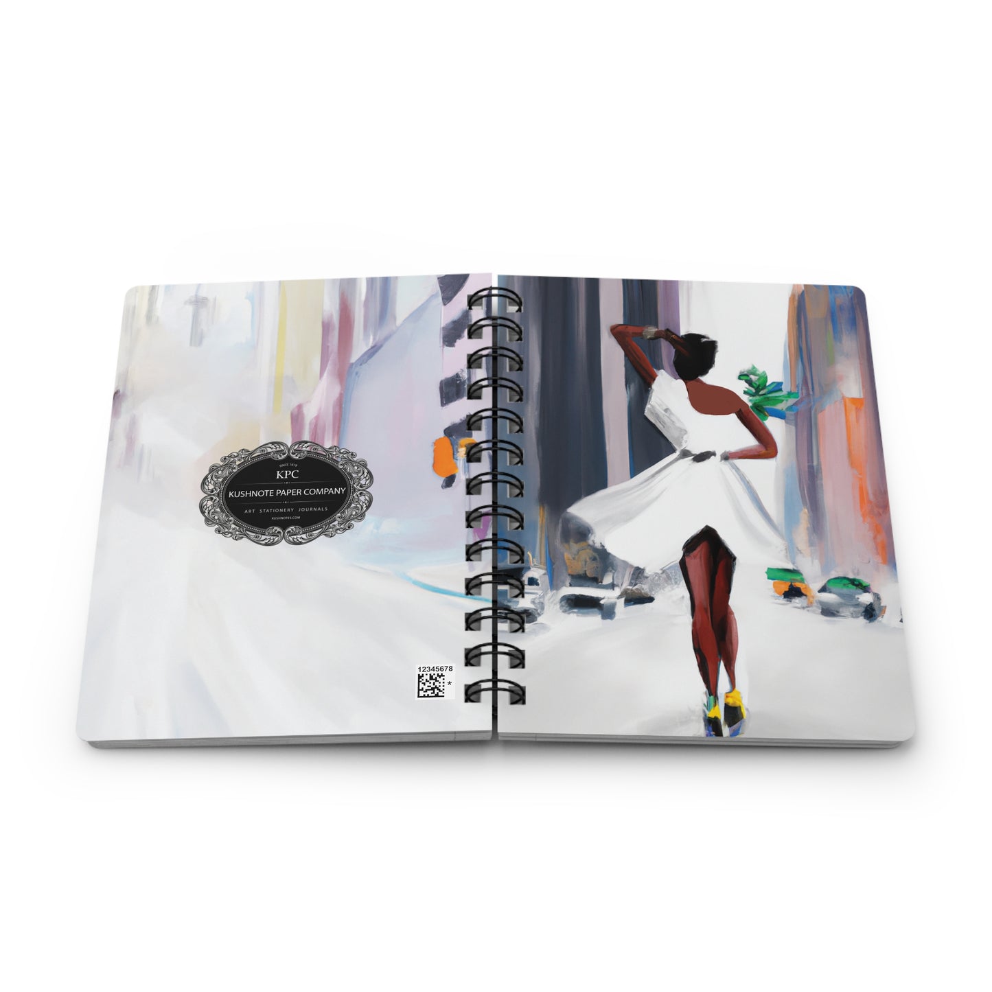 Platinum Spiral Bound Notebooks and Journals with 2023-2024 Year-at-a-Glance Calendar