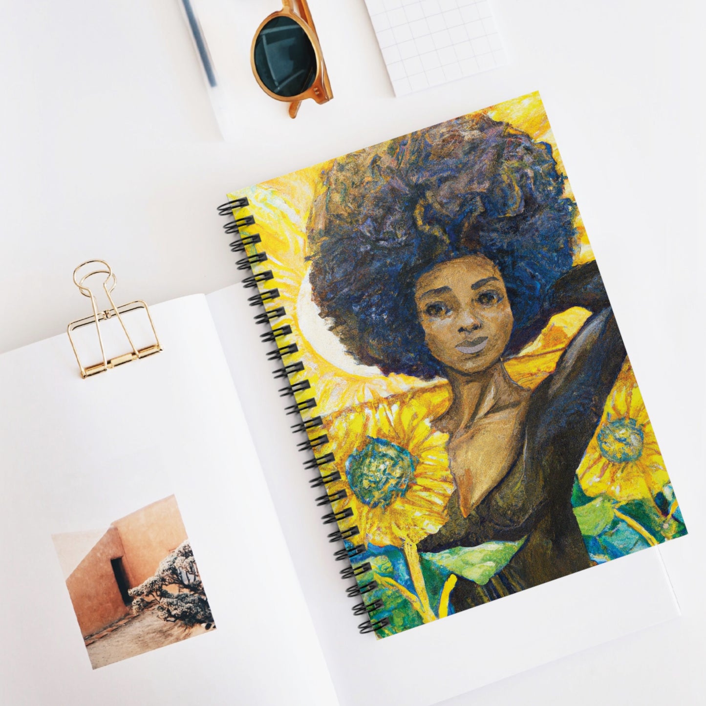 Sunflower Blissness Journal Notebook