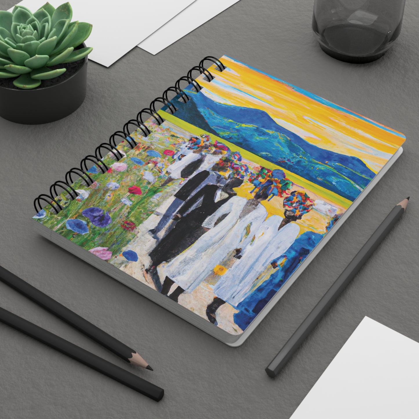 How I Got Over Spiral Bound Notebooks and Journals with 2023-2024 Year-at-a-Glance Calendar