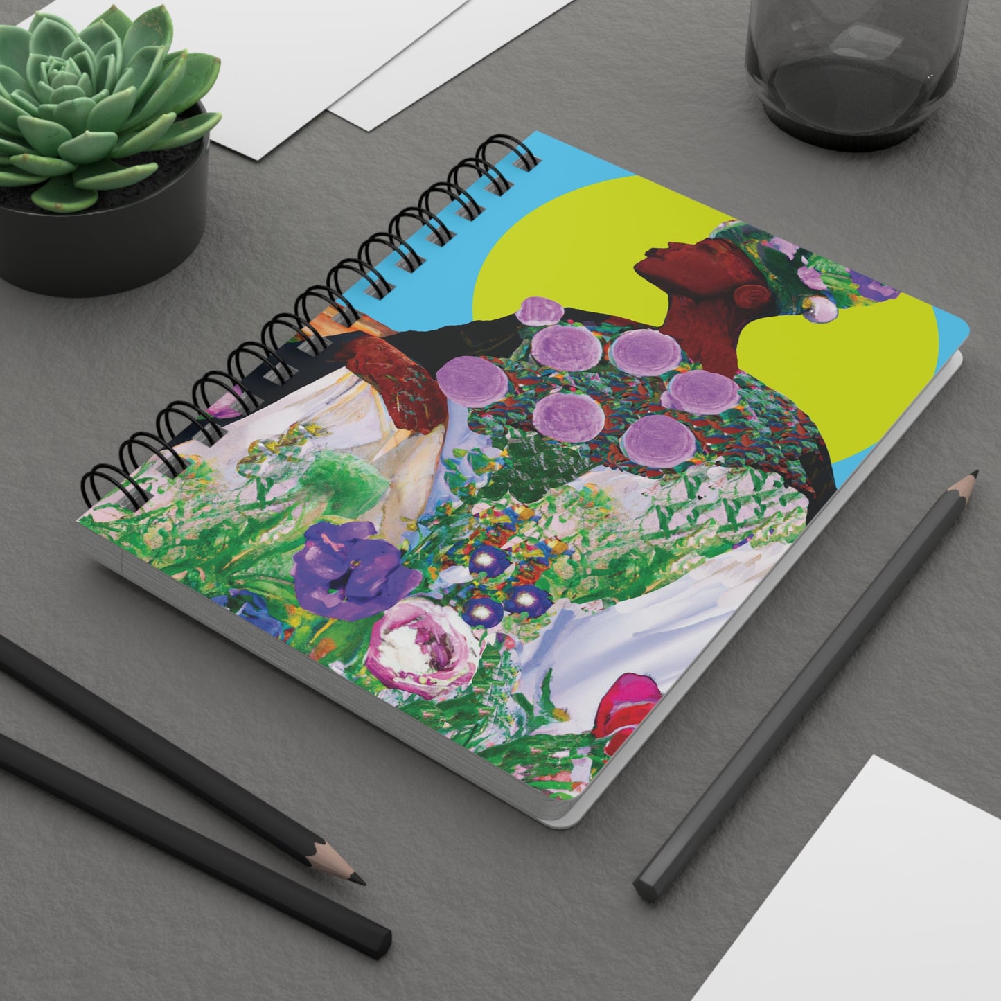 Venus Spiral Bound Notebooks and Journals with 2023-2024 Year-at-a-Glance Calendar