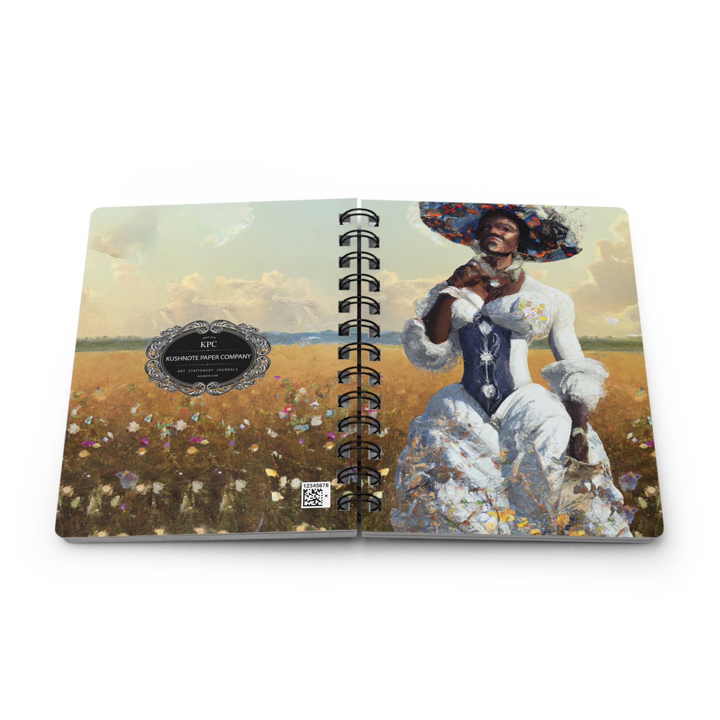 I am Woman Spiral Bound Notebooks and Journals with 2023-2024 Year-at-a-Glance Calendar