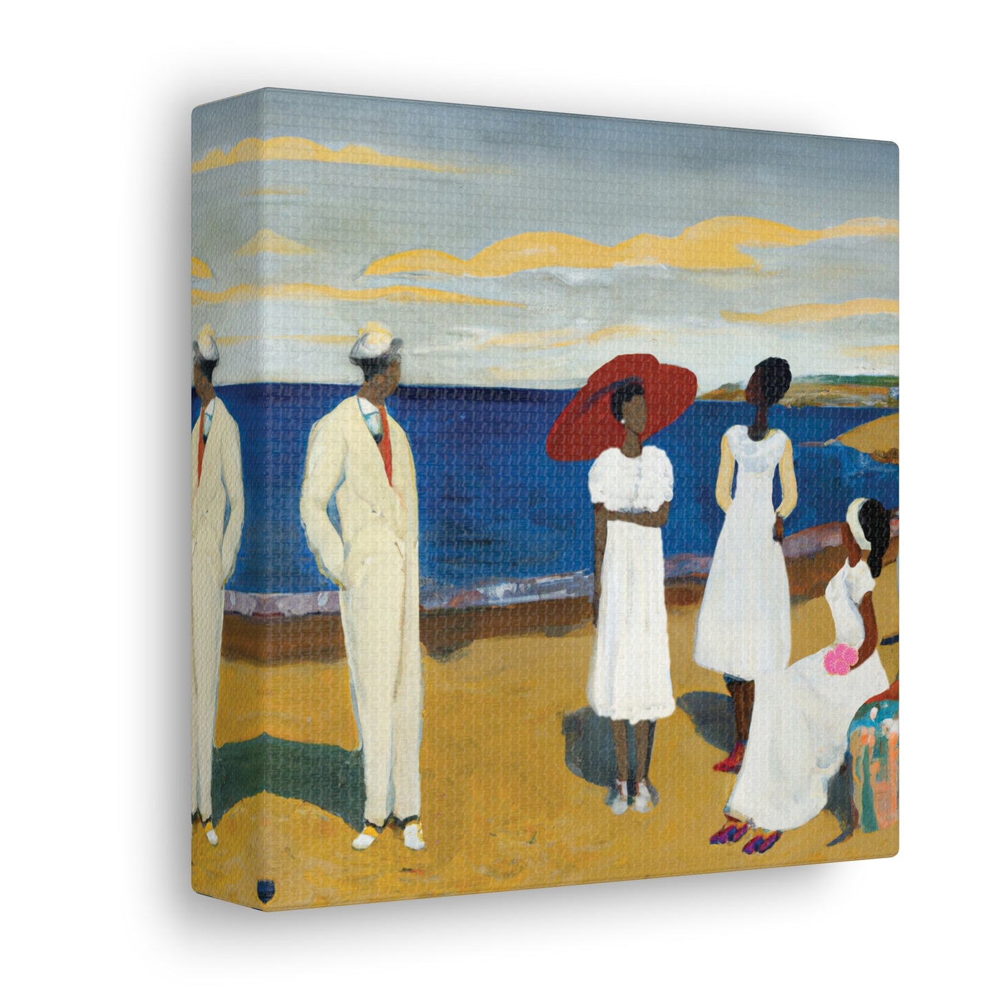 Home By The Sea Canvas Gallery Wraps