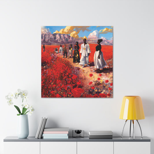 Red Air Canvas Gallery Wraps