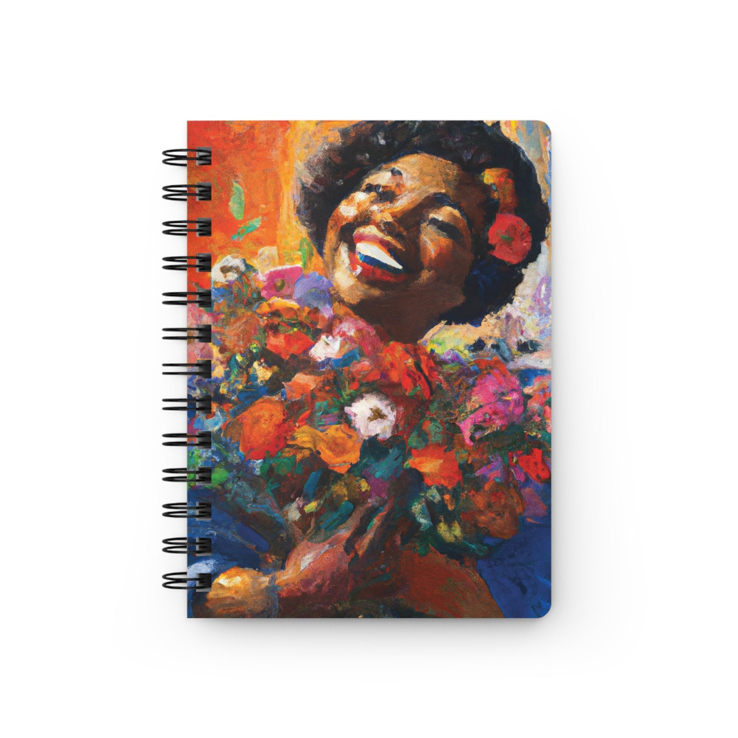 American Beauty Spiral Bound Notebooks and Journals with 2023-2024 Year-at-a-Glance Calendar