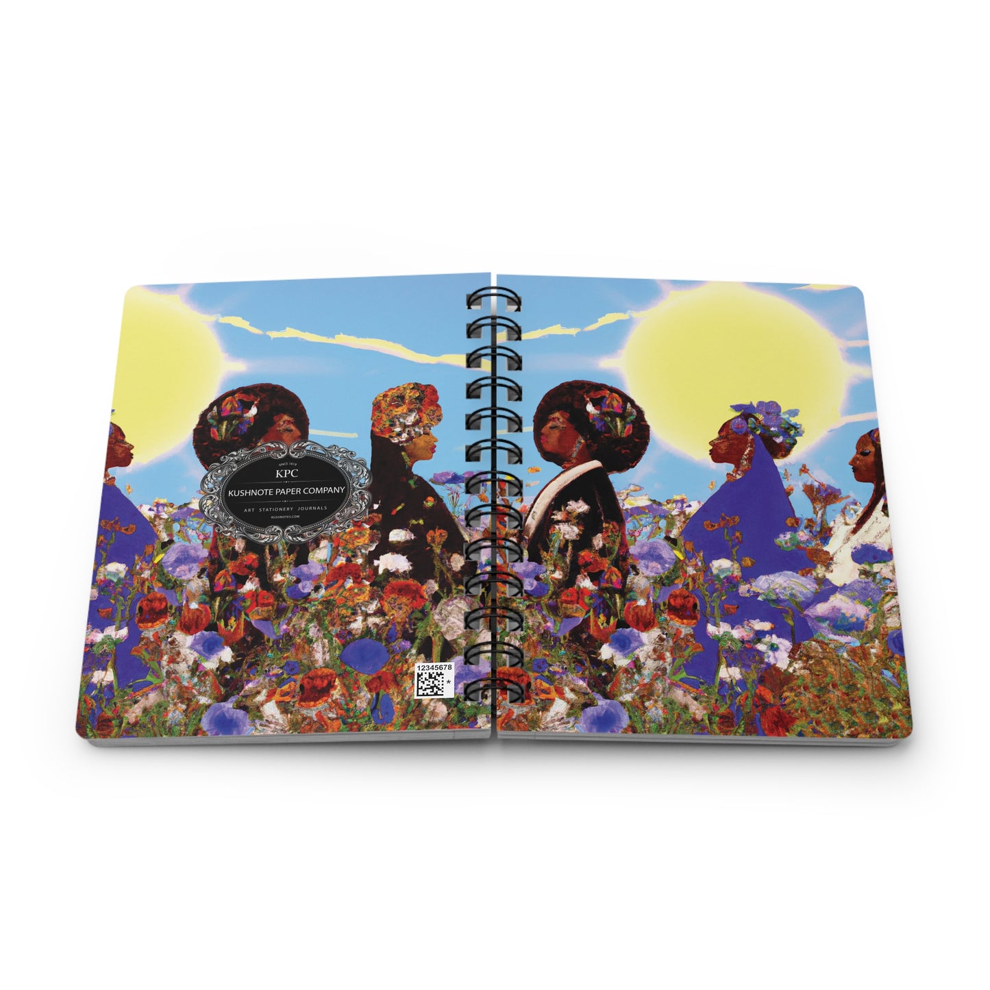 Beautiful Ones Spiral Bound Notebooks and Journals with 2023-2024 Year-at-a-Glance Calendar