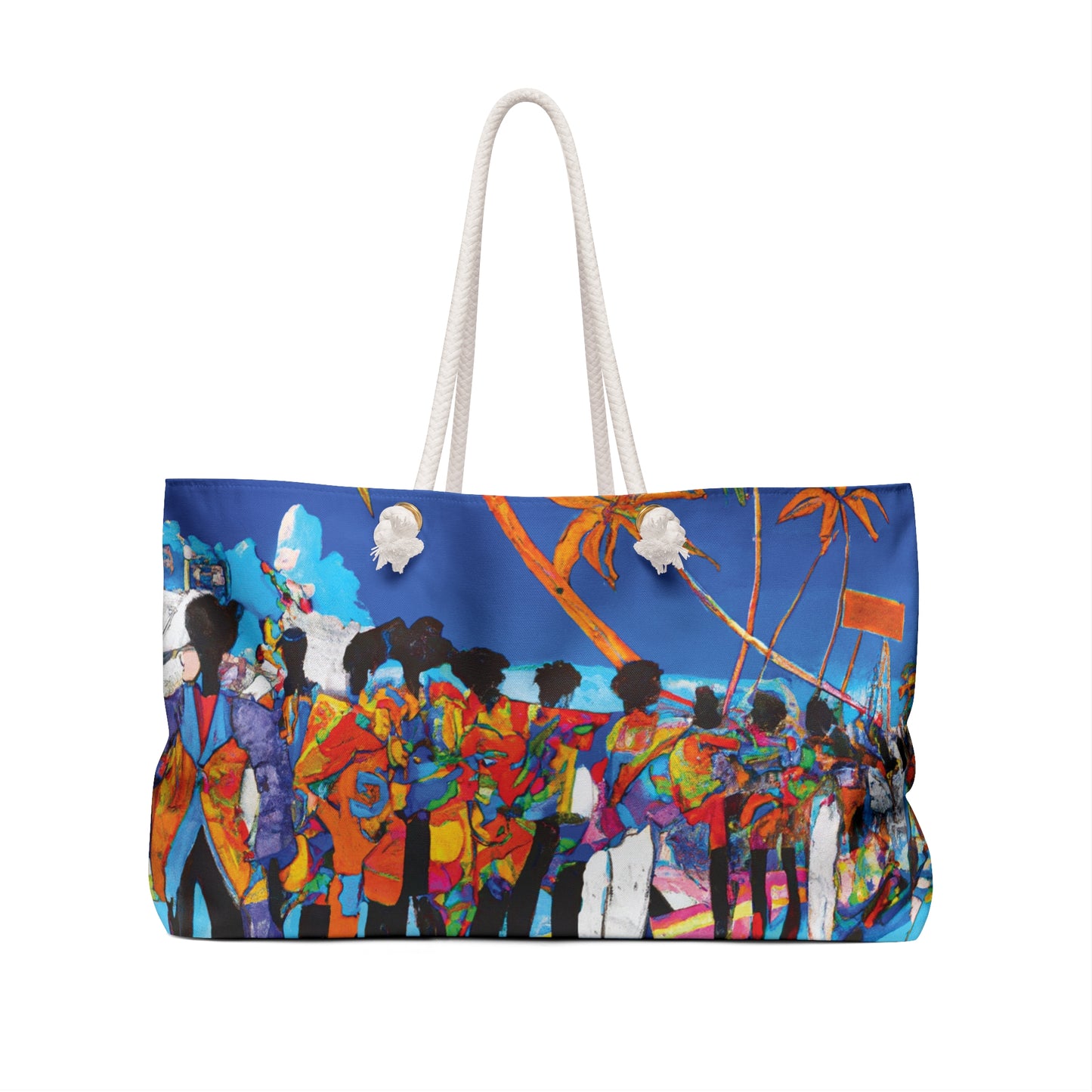 Tropical Wave Weekender Bag
