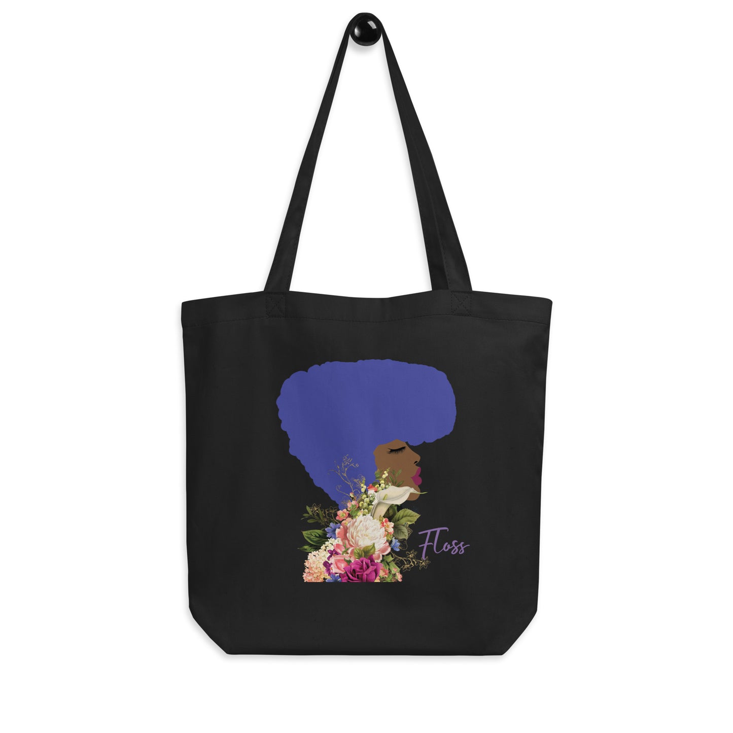Fly All The Time (Blue) Organic Cotton Art Tote