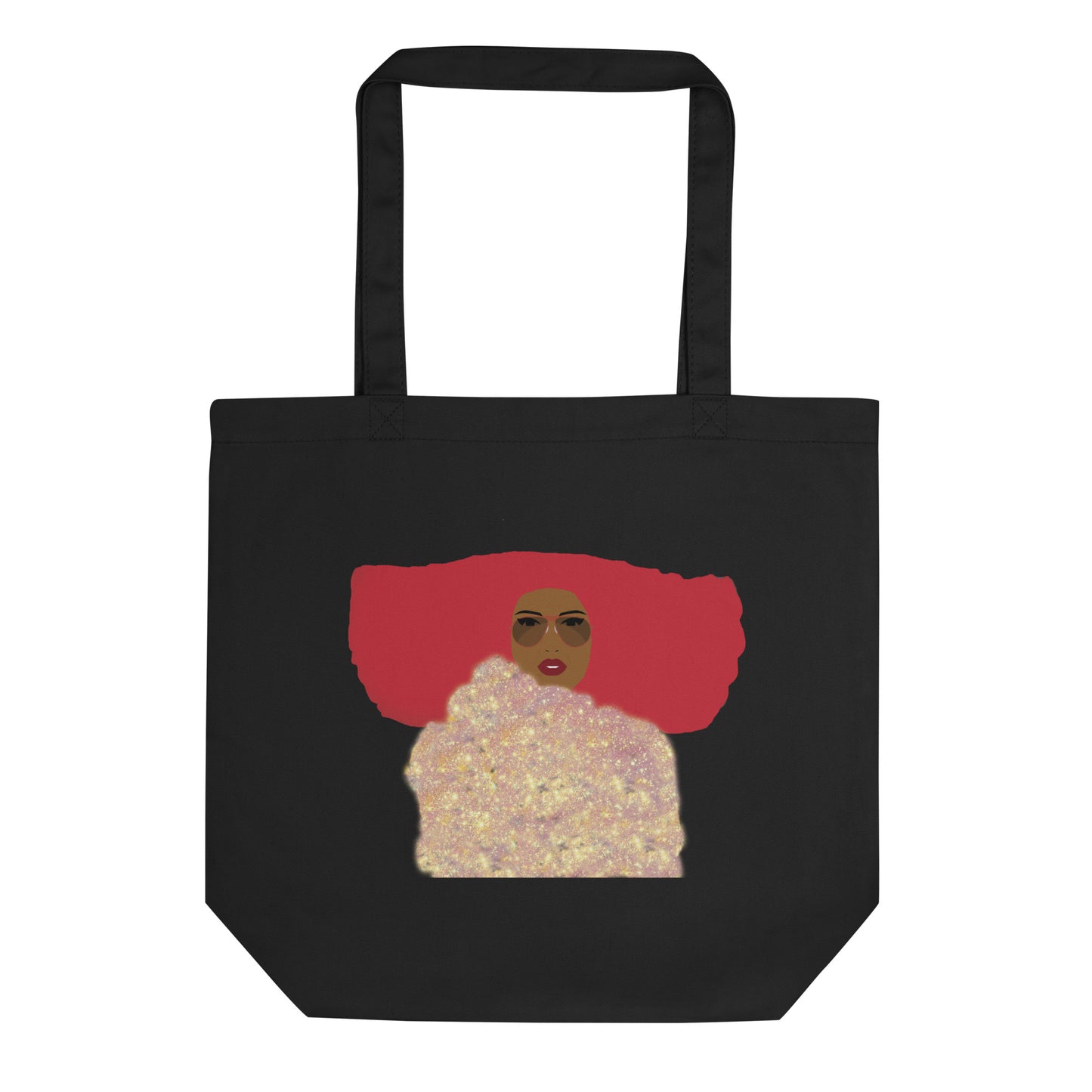 Sparkle Cosmic Girl Art Tote