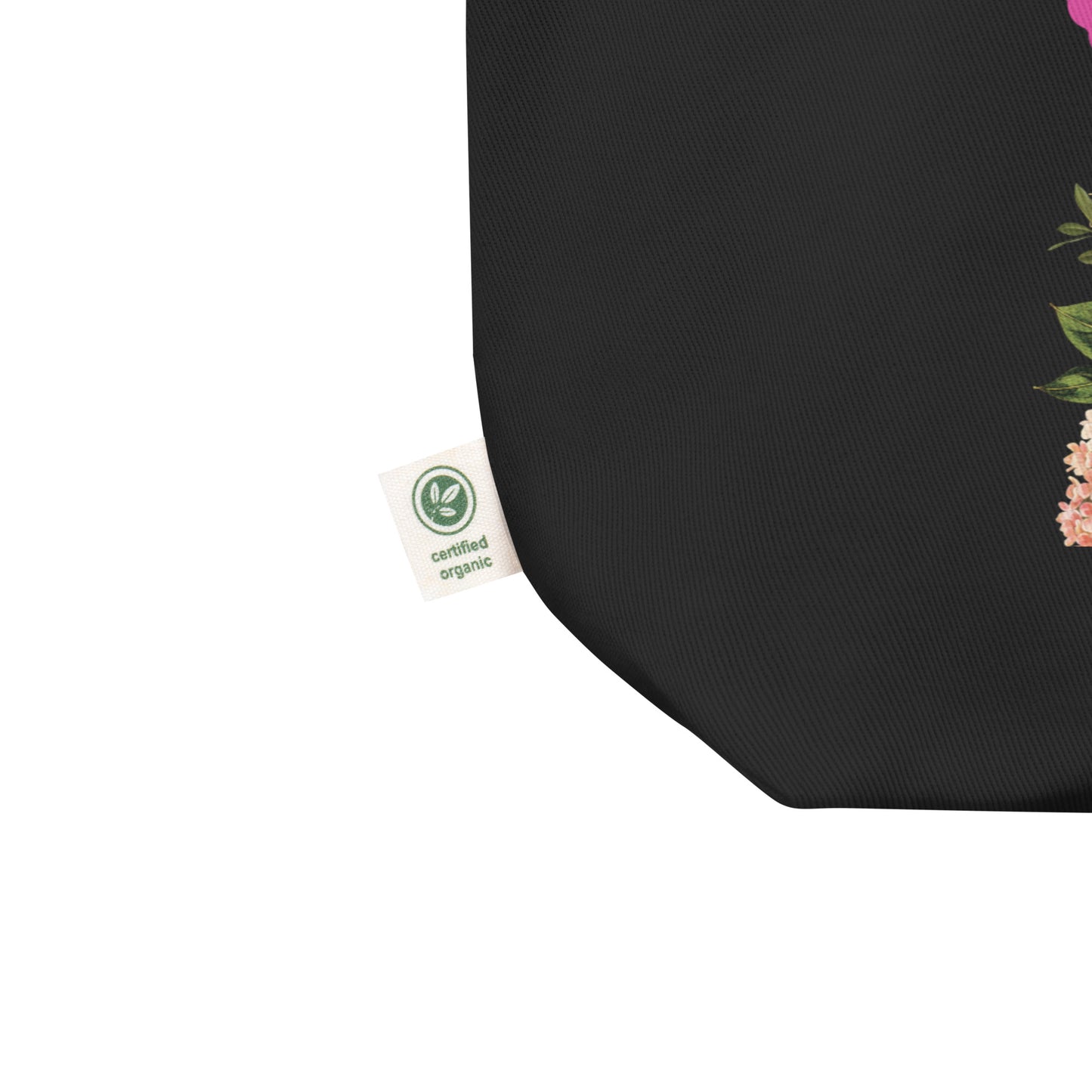 Fly All The Time (Pink) Organic Cotton Art Tote