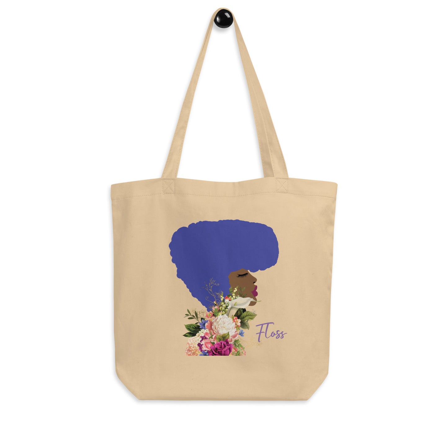 Fly All The Time (Blue) Organic Cotton Art Tote