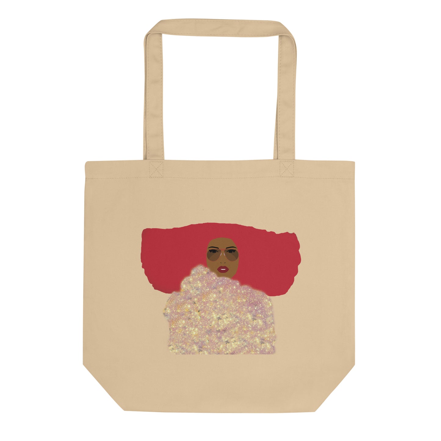Sparkle Cosmic Girl Art Tote