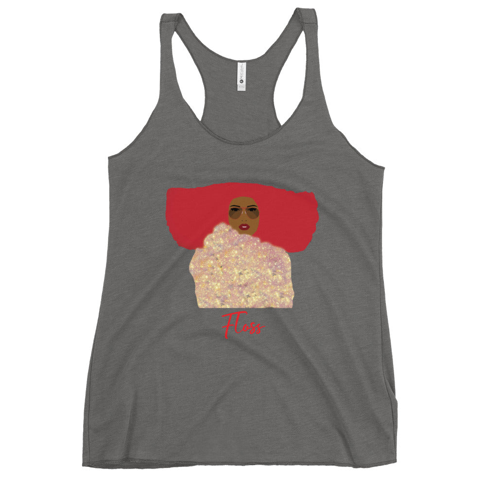 Sparkle Cosmic Girl - Racerback Art Tank