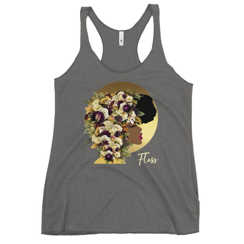 Bouquet Racerback Art Tank