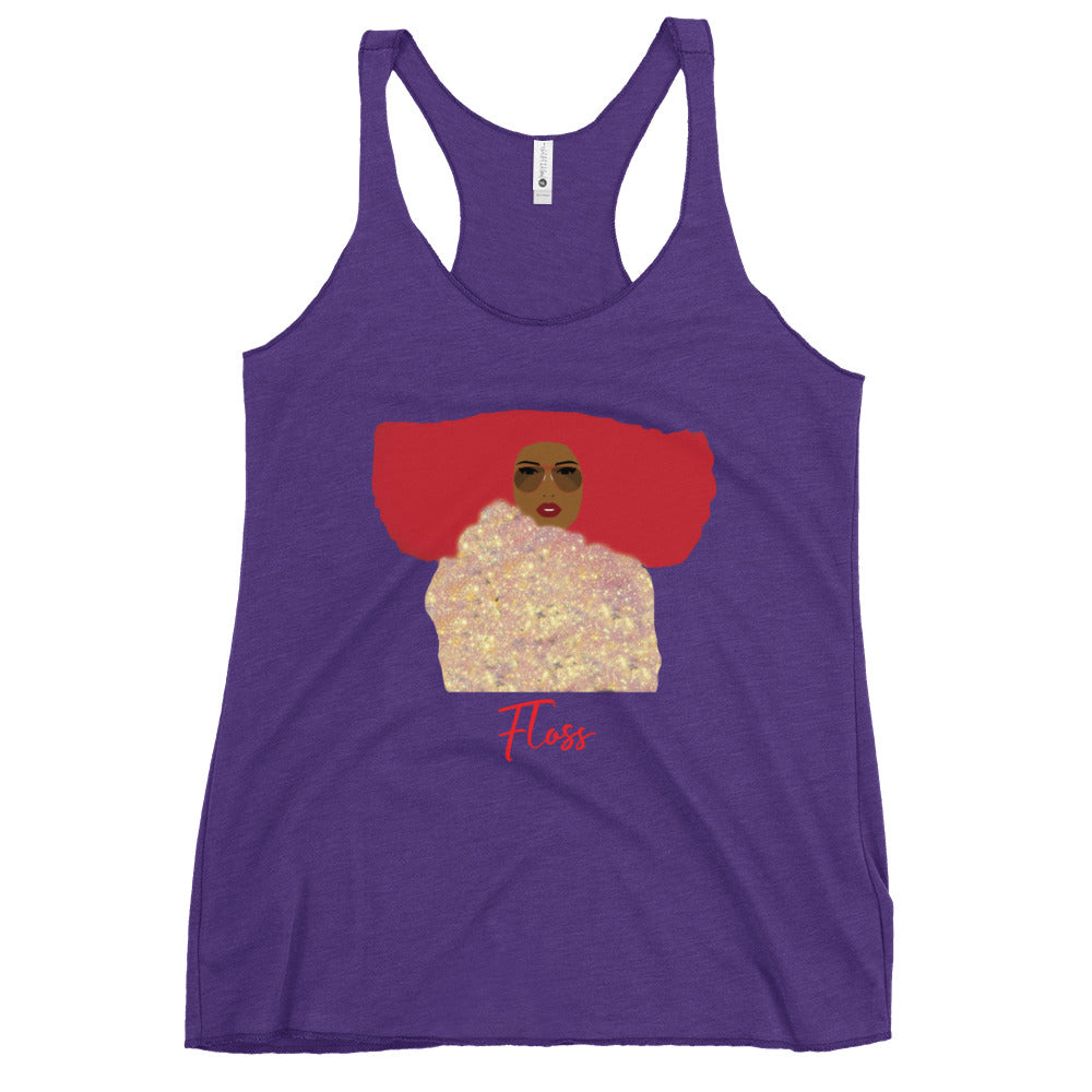 Sparkle Cosmic Girl - Racerback Art Tank